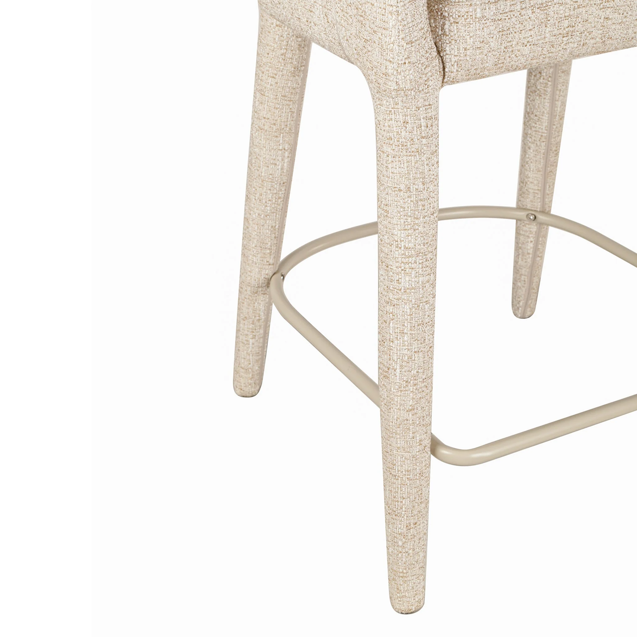 CBS10333-CI 65cm Bar Stool - Pale Beige - Image 5