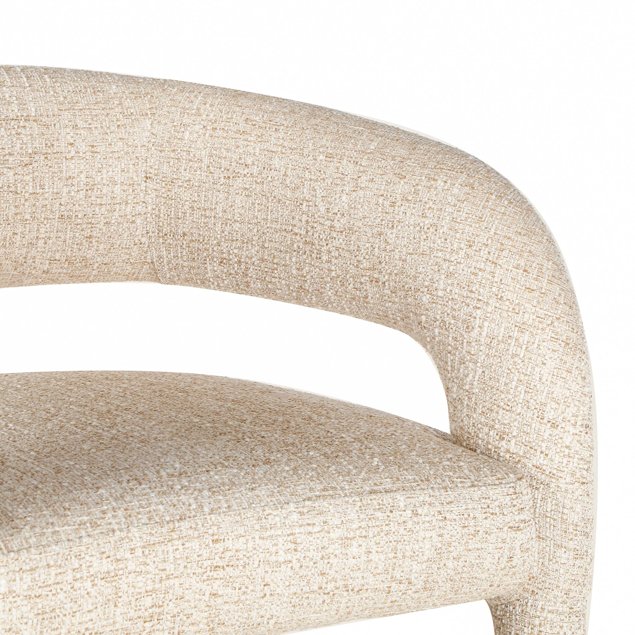 CBS10333-CI 65cm Bar Stool - Pale Beige - Image 6