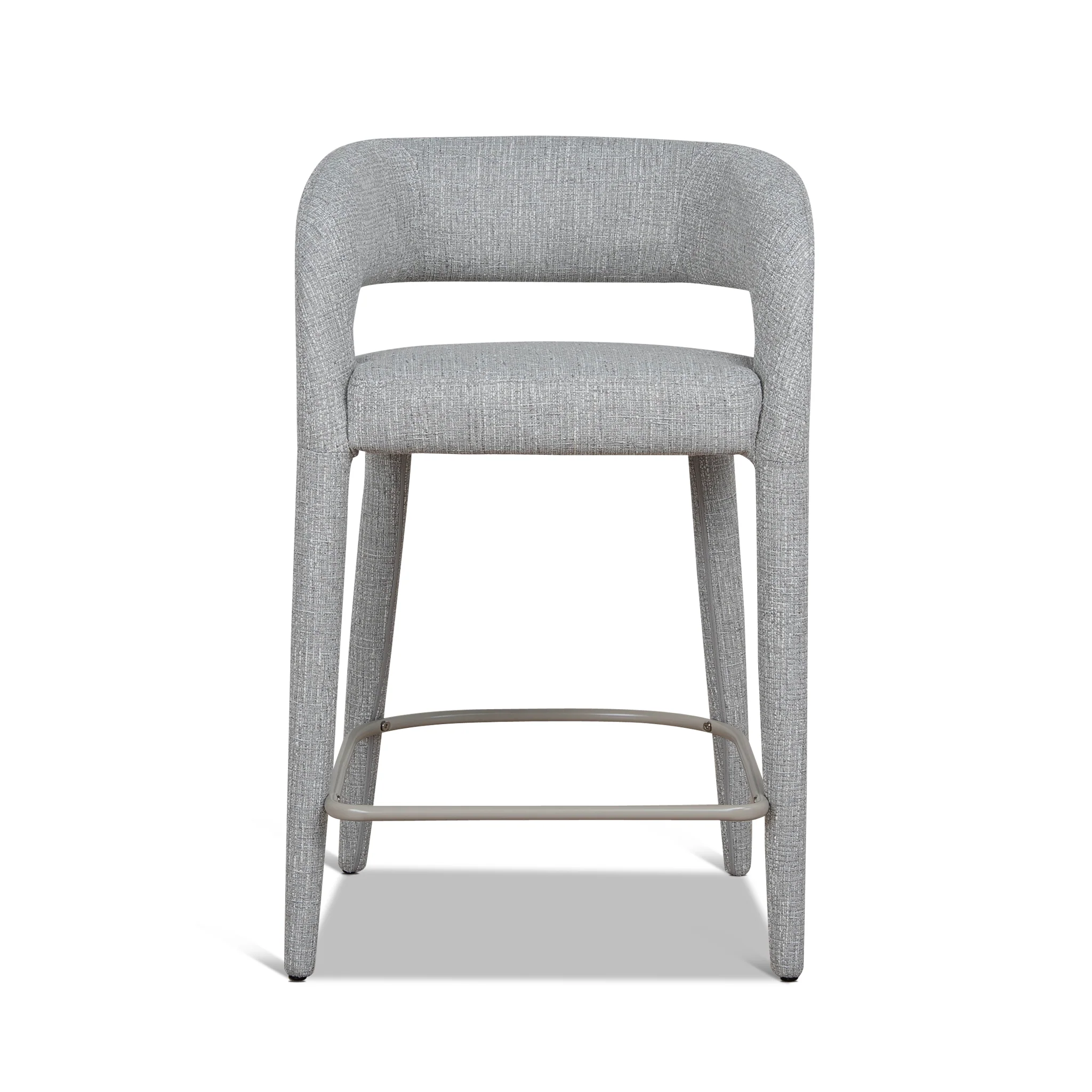 CBS10334-CI 65cm Bar Stool - Chrome Grey - Image 2