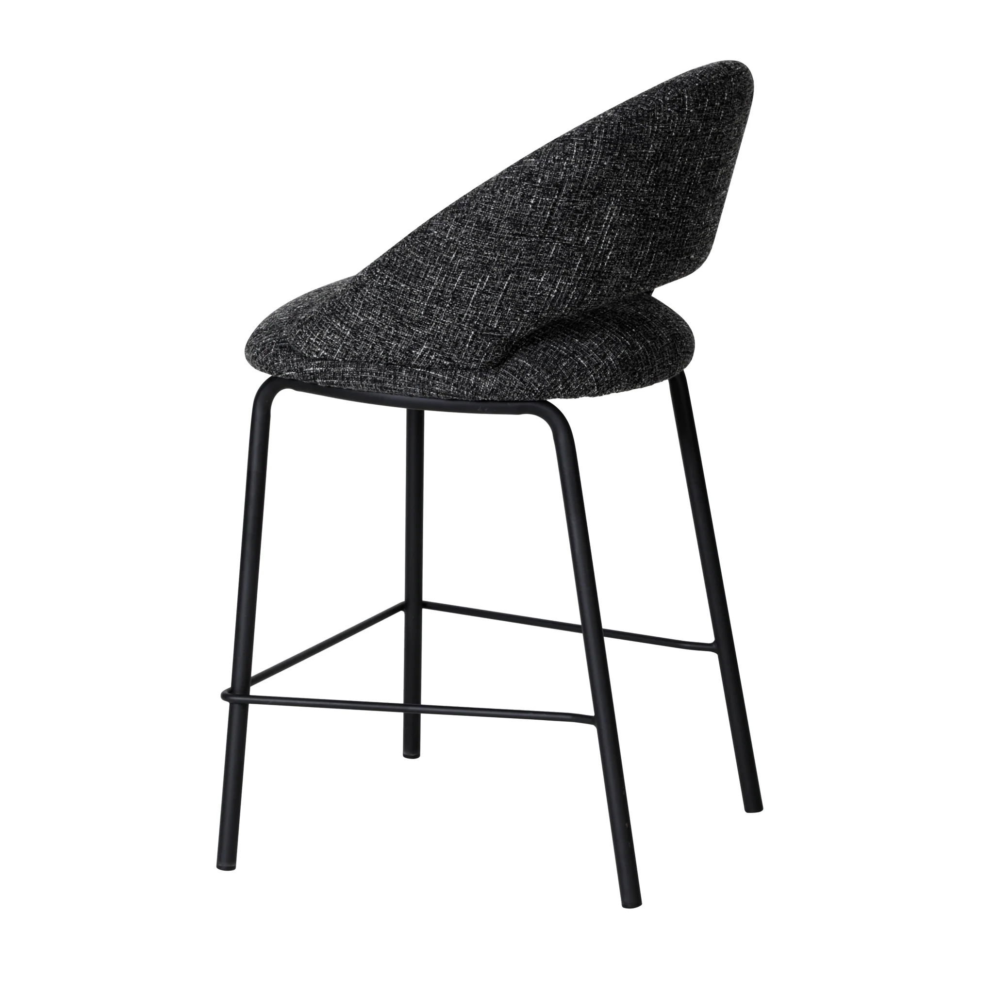 CBS10345-FH Black Bar Stool - Field Charcoal (Set of 2) - Image 6