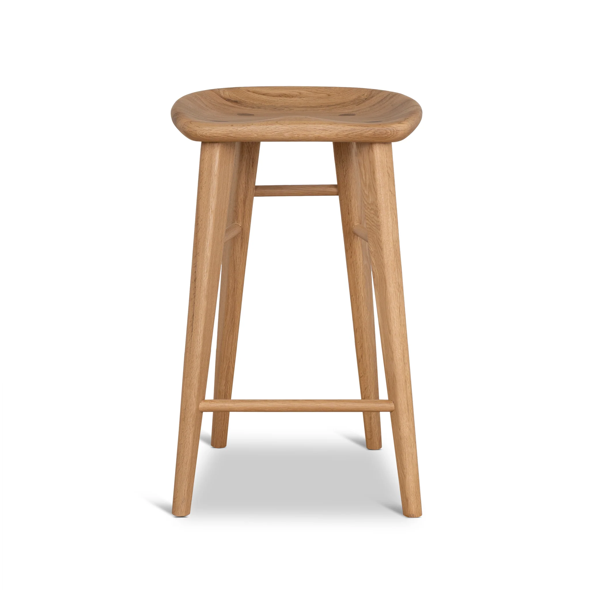 CBS10356-OW 65cm Bar Stool - Natural - Image 2