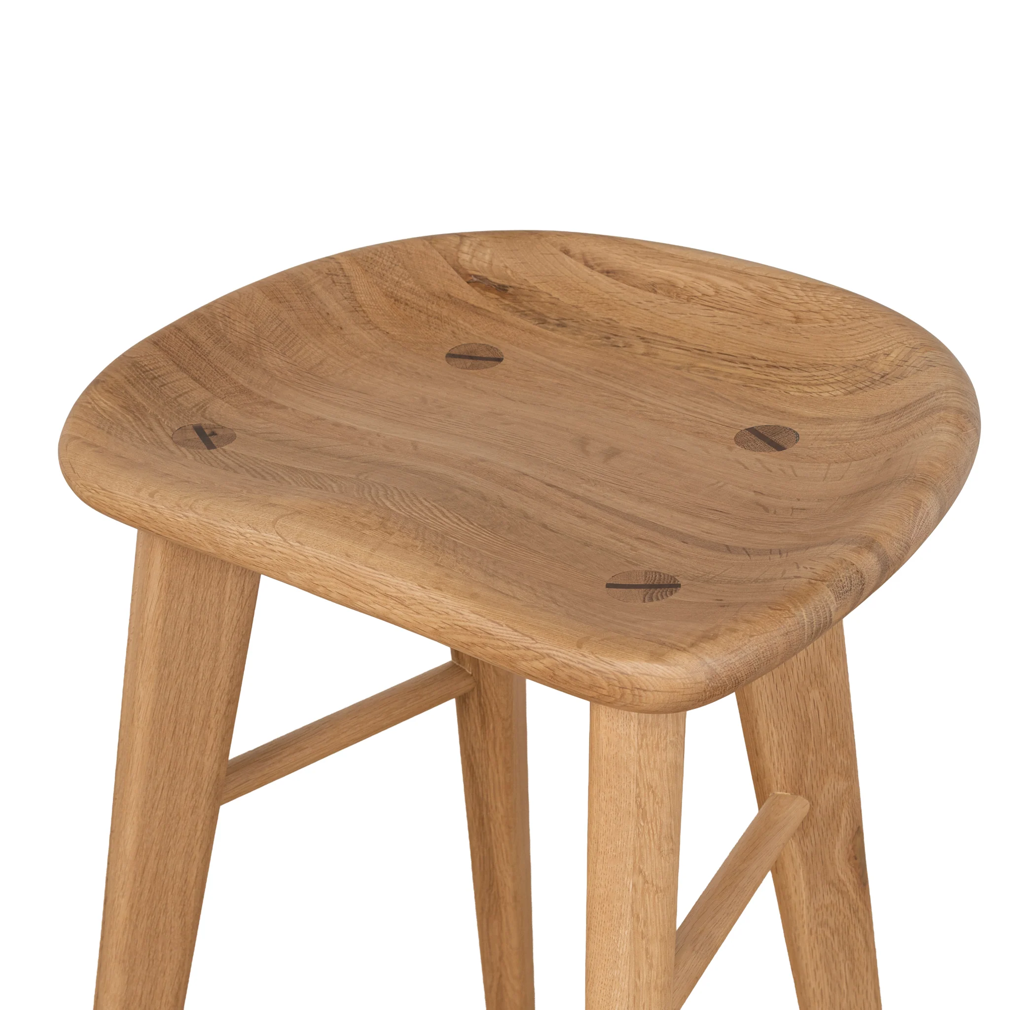 CBS10356-OW 65cm Bar Stool - Natural - Image 6