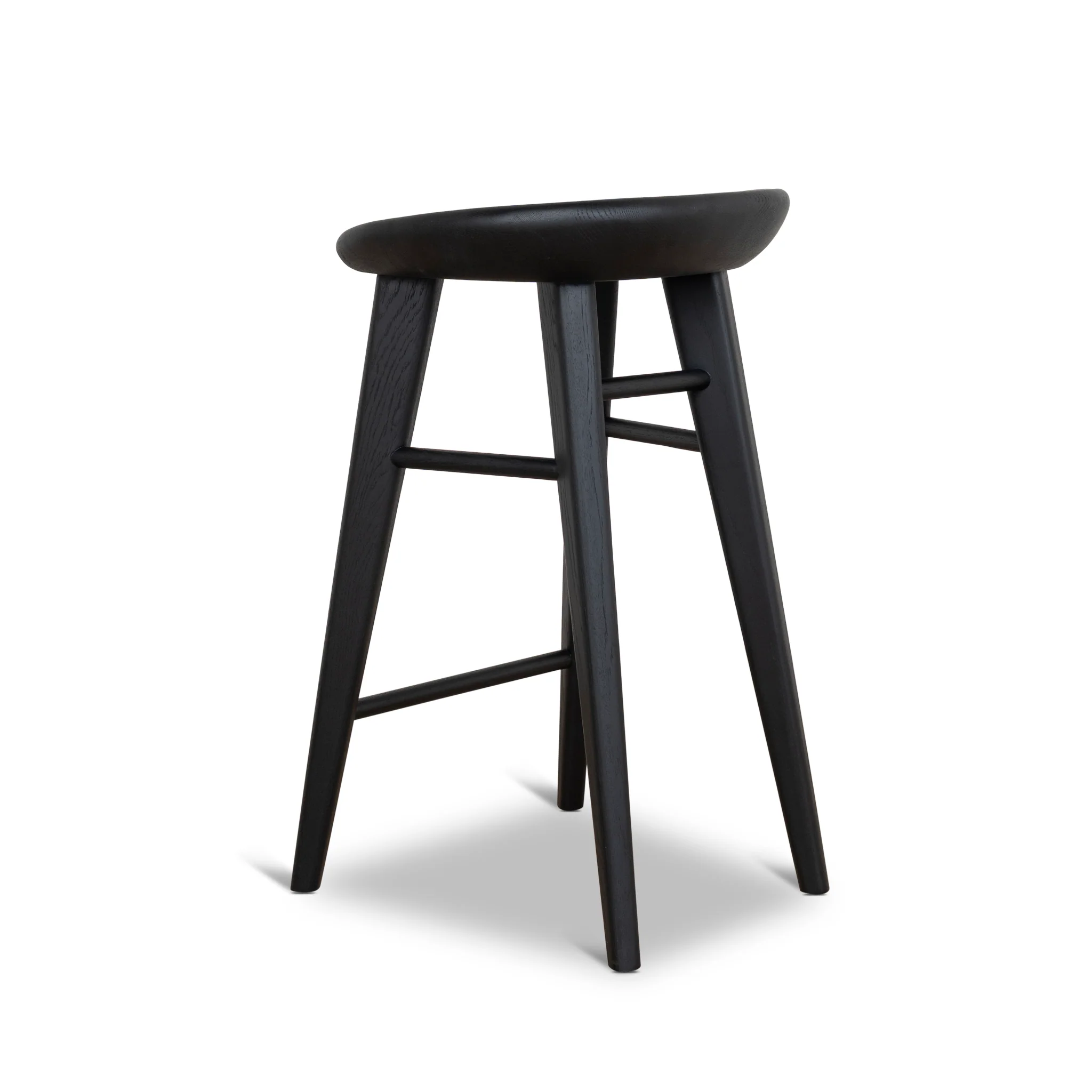 CBS10357-OW 65cm Bar Stool - Full Black - Image 13
