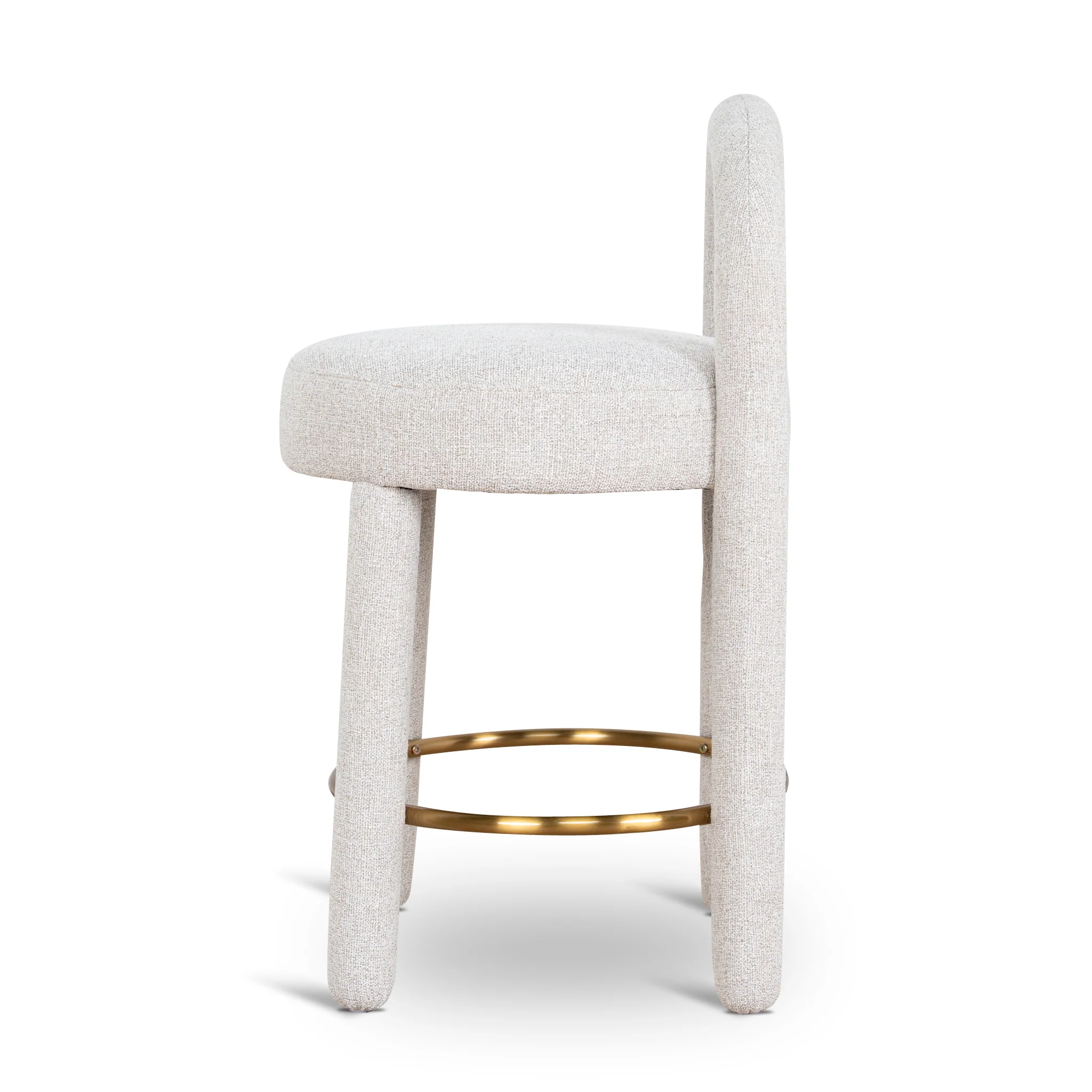 CBS10431-MY 65cm Bar Stool - Coastal Beige - Image 3