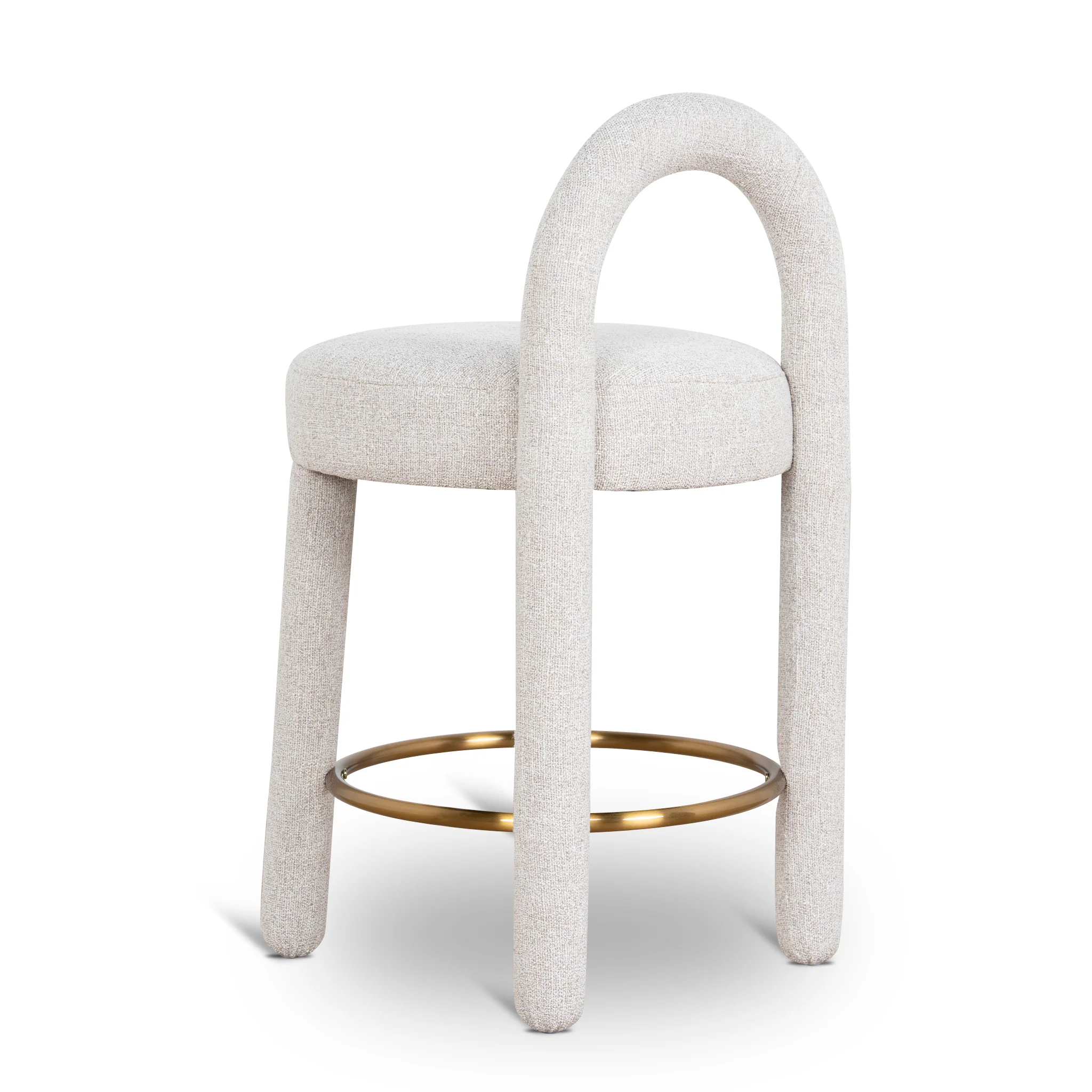 CBS10431-MY 65cm Bar Stool - Coastal Beige - Image 4
