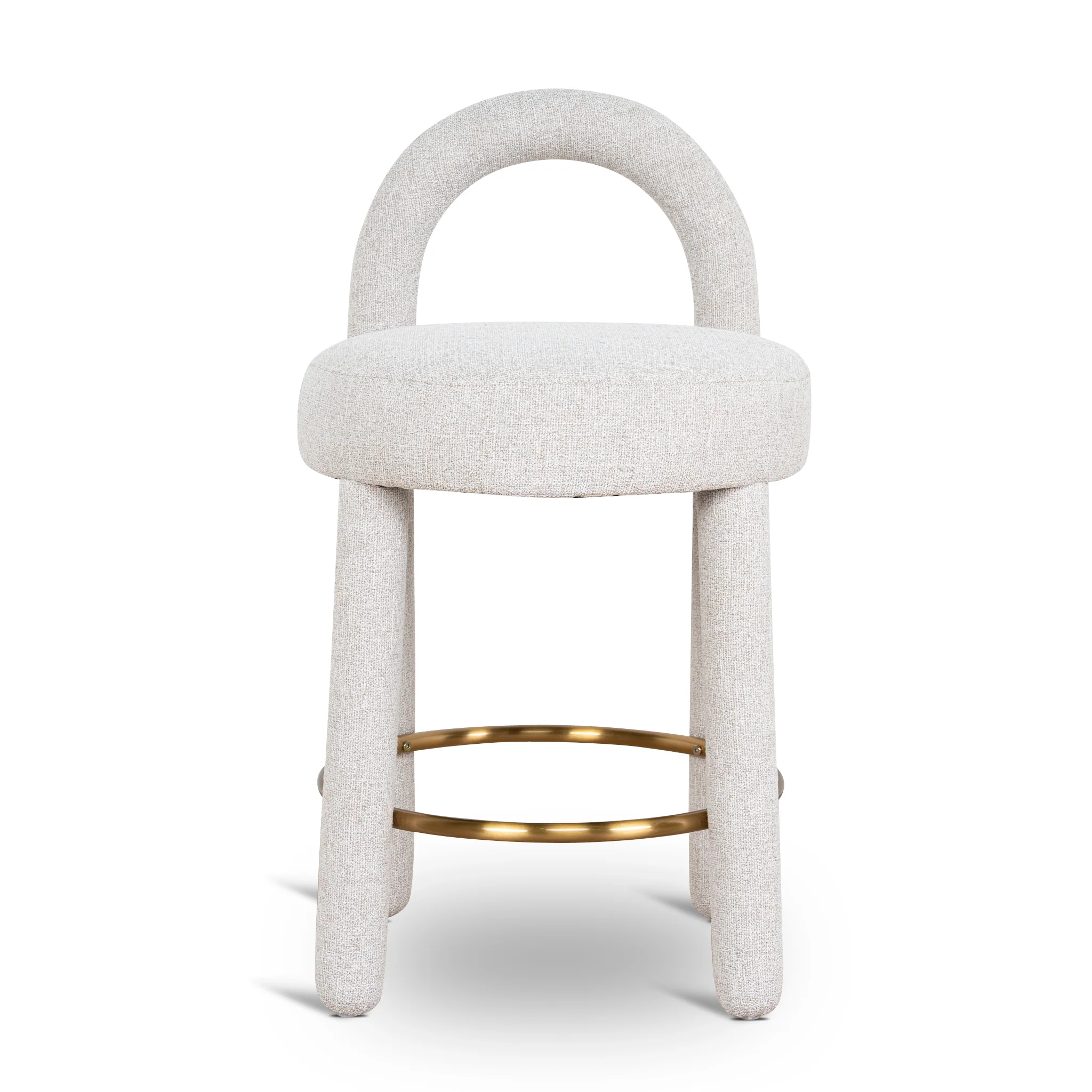 CBS10431-MY 65cm Bar Stool - Coastal Beige - Image 5