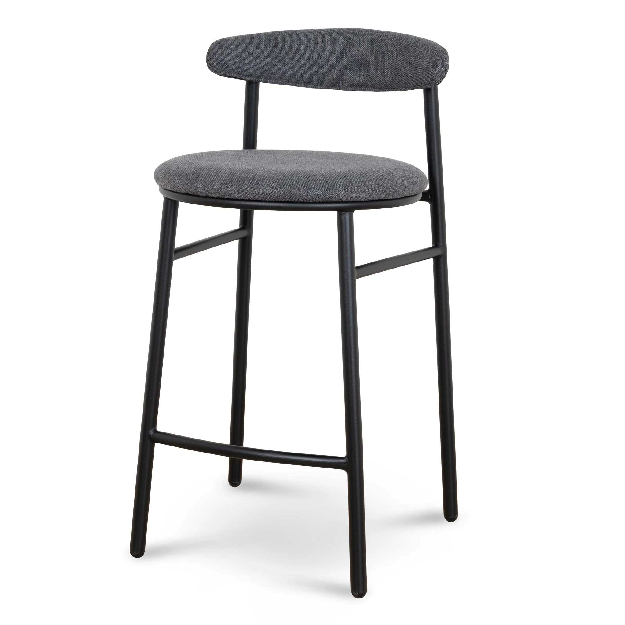 CBS10437-SD 65cm Bar Stool - Slate Charcoal (Set of 2) - Image 2