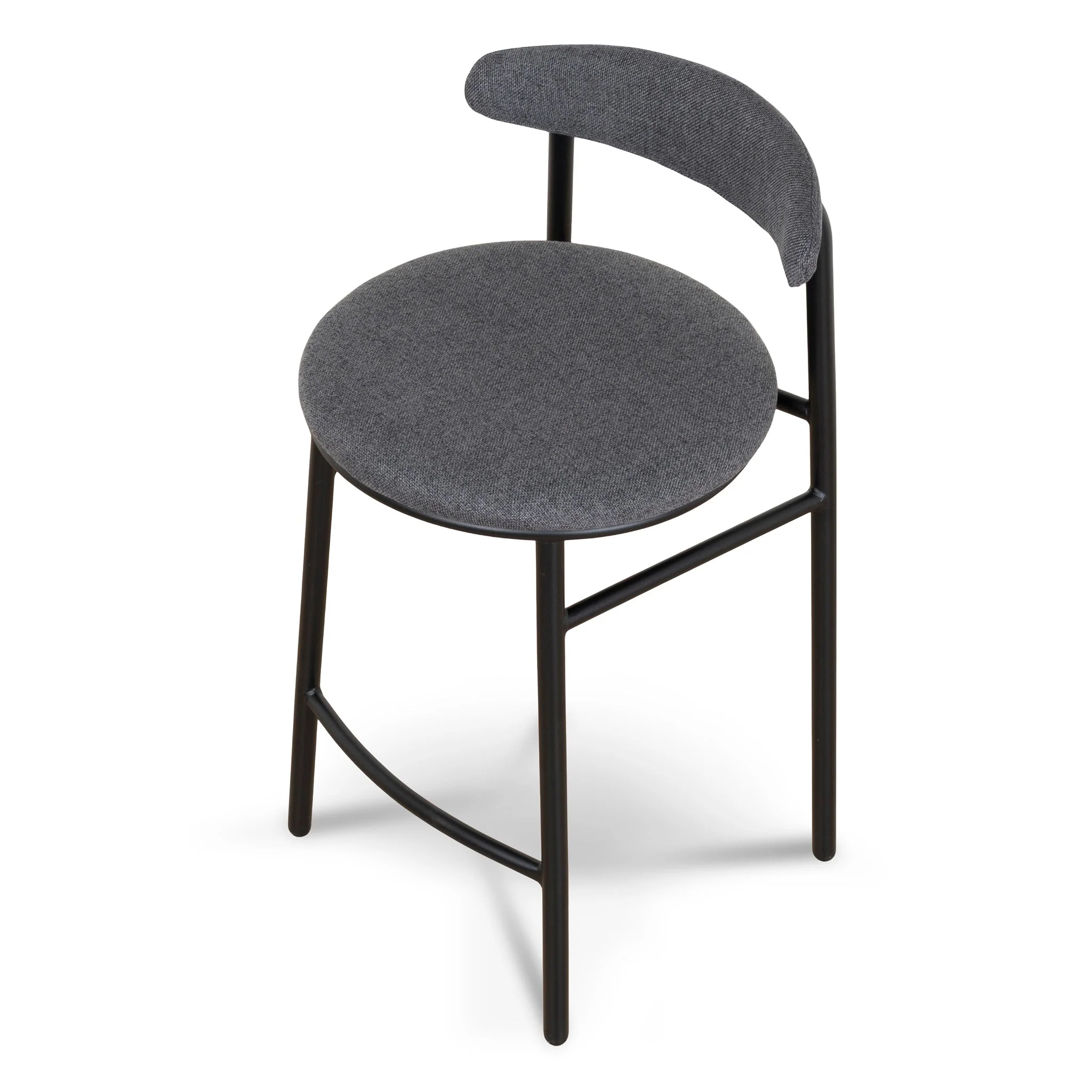 CBS10437-SD 65cm Bar Stool - Slate Charcoal (Set of 2) - Image 3