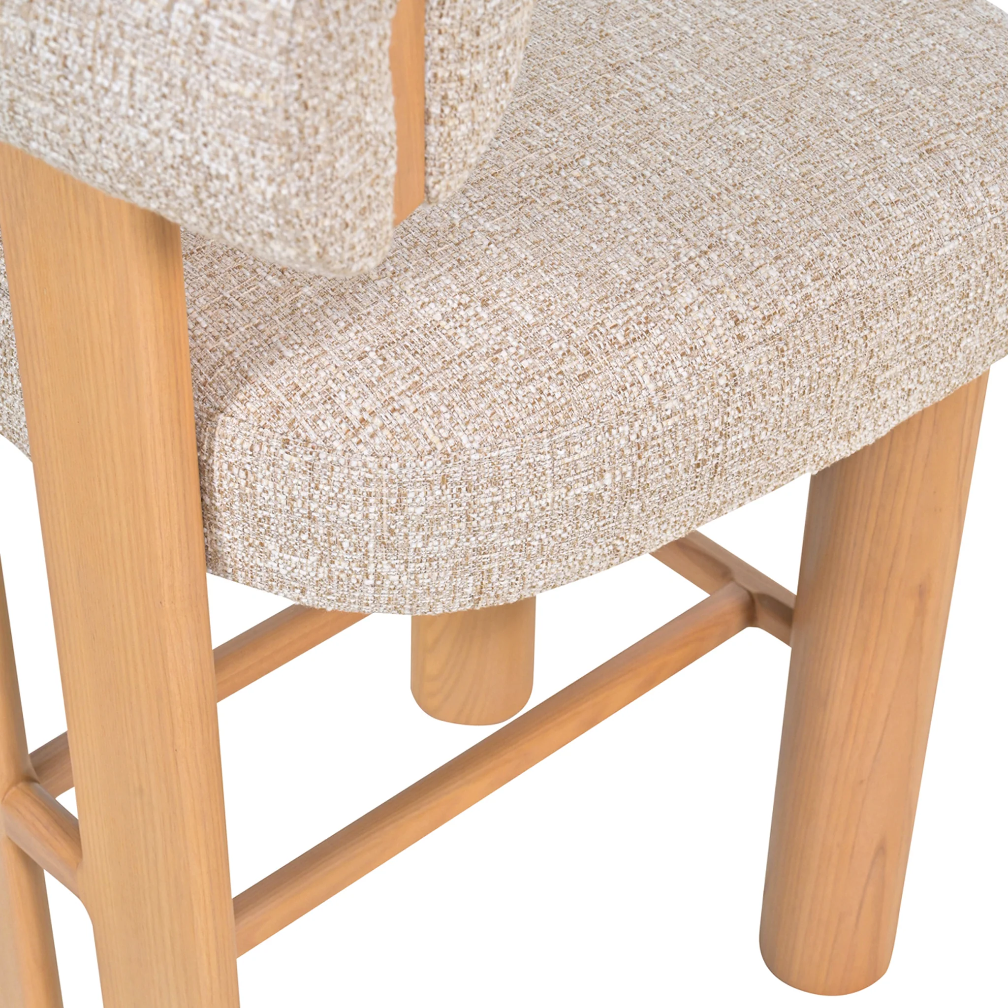 CBS10481-OLS Natural Barstool - Pale Beige (Set of 2) - Image 9