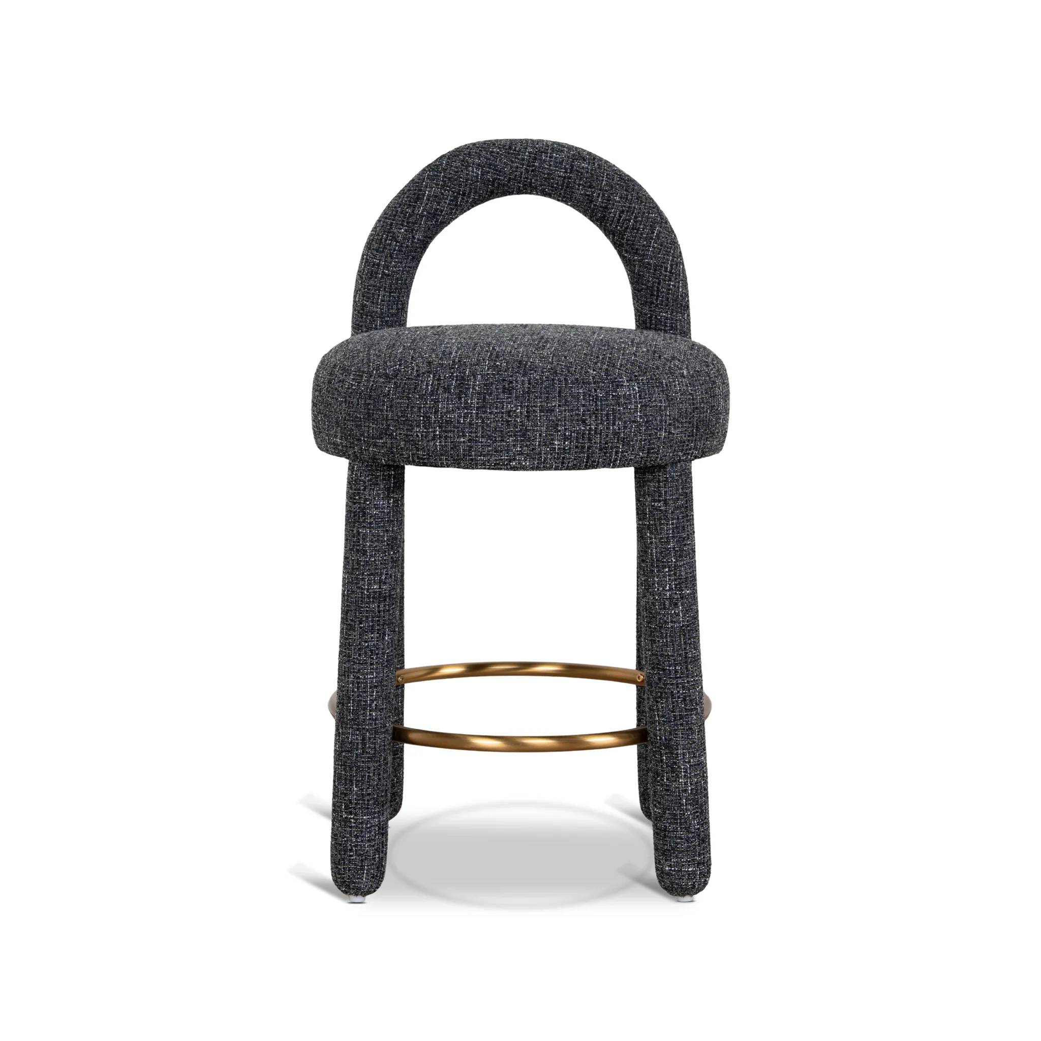 CBS10495-MY 65cm Bar Stool - Field Charcoal - Image 2