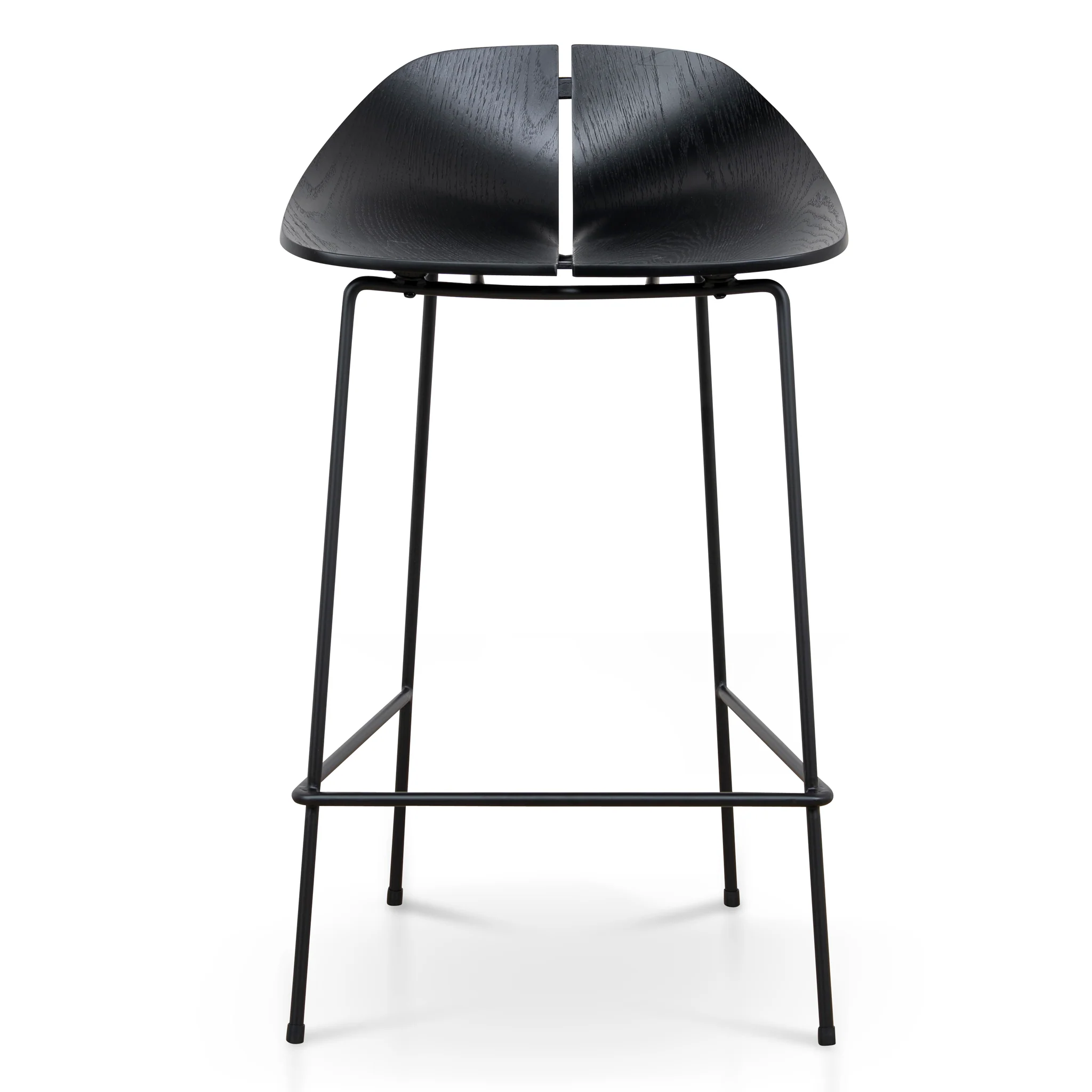 CBS10533-SU 65cm Bar Stool - Full Black - Image 2