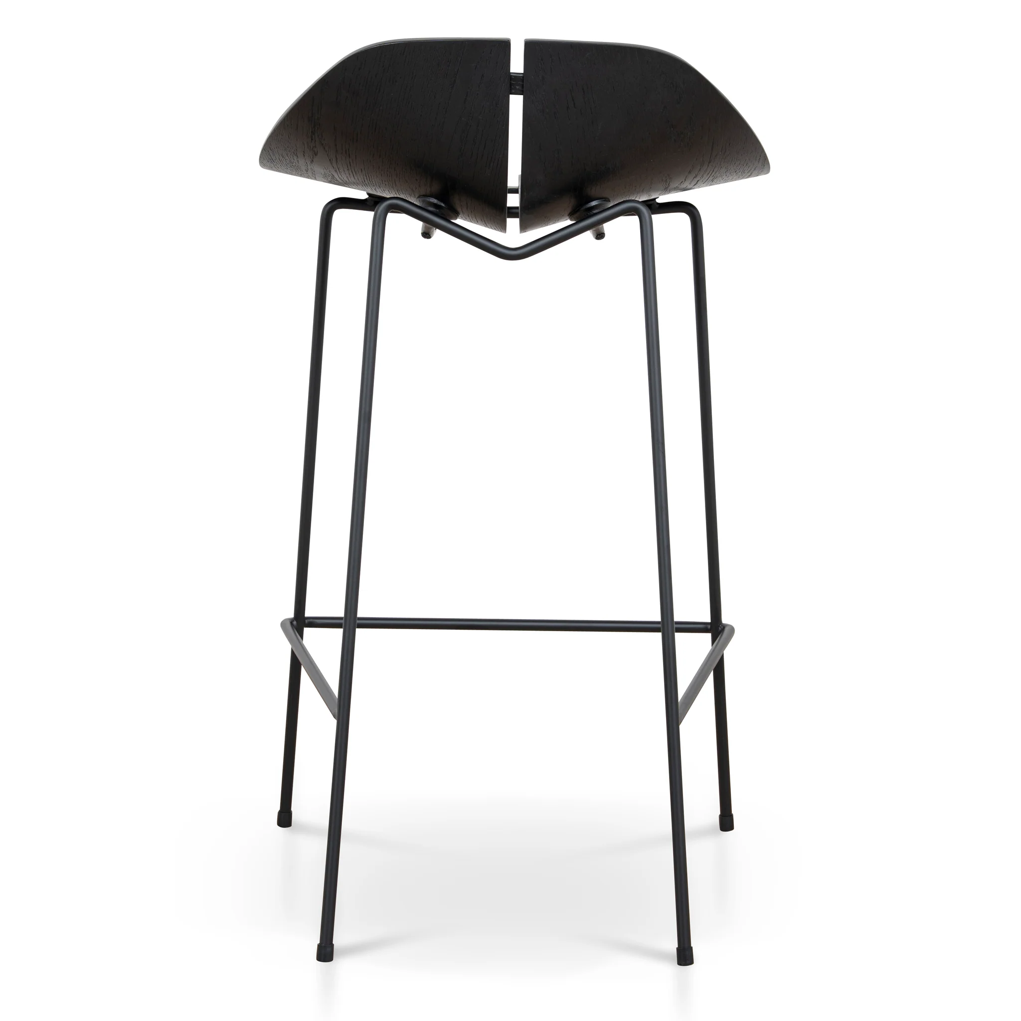 CBS10533-SU 65cm Bar Stool - Full Black - Image 5