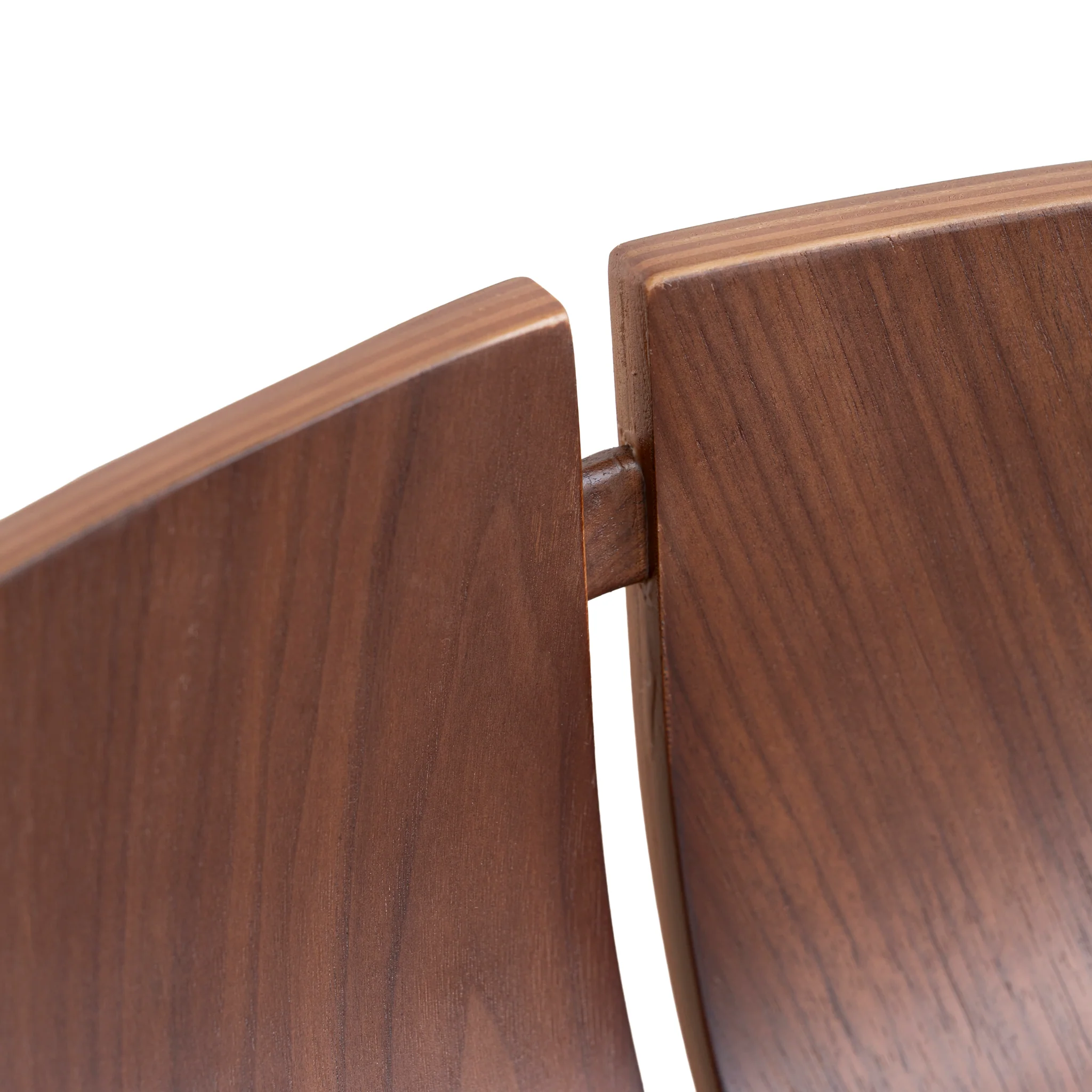 CBS10534-SU 65cm Matte Black Bar Stool - Walnut - Image 12