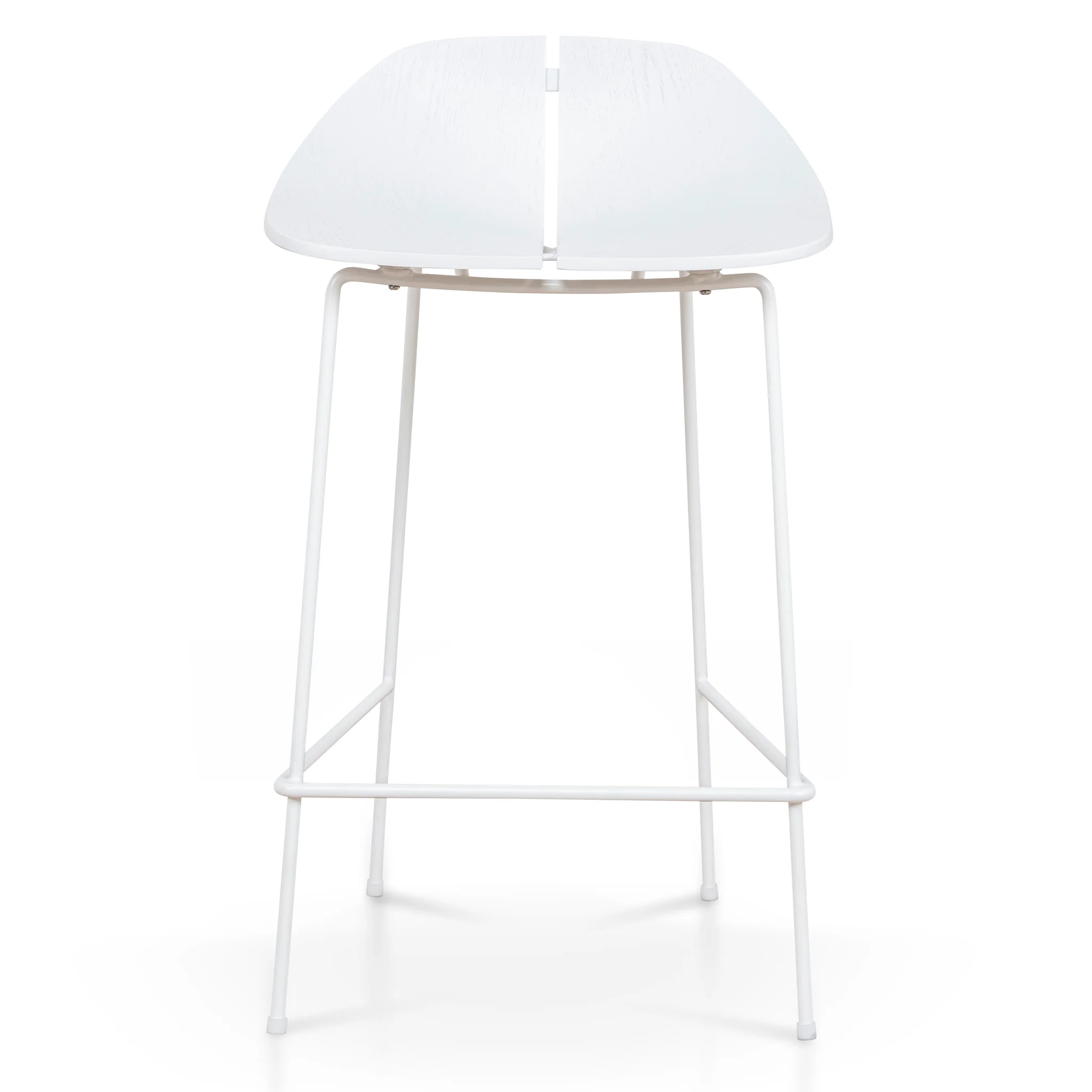 CBS10535-SU 65cm Bar Stool - Full White - Image 2