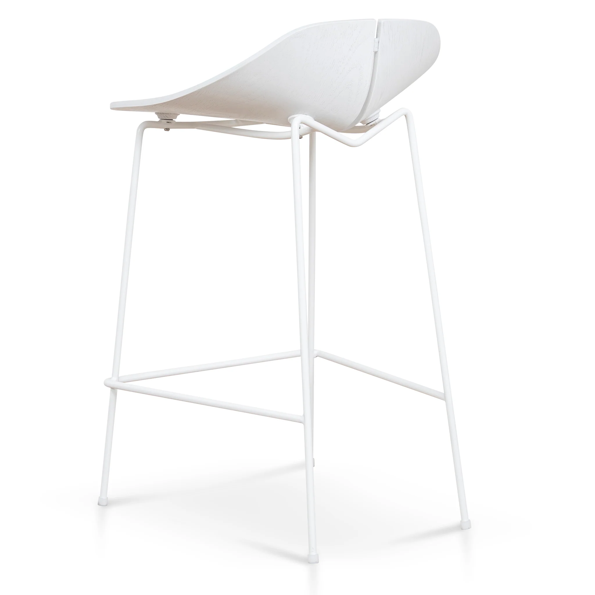 CBS10535-SU 65cm Bar Stool - Full White - Image 4