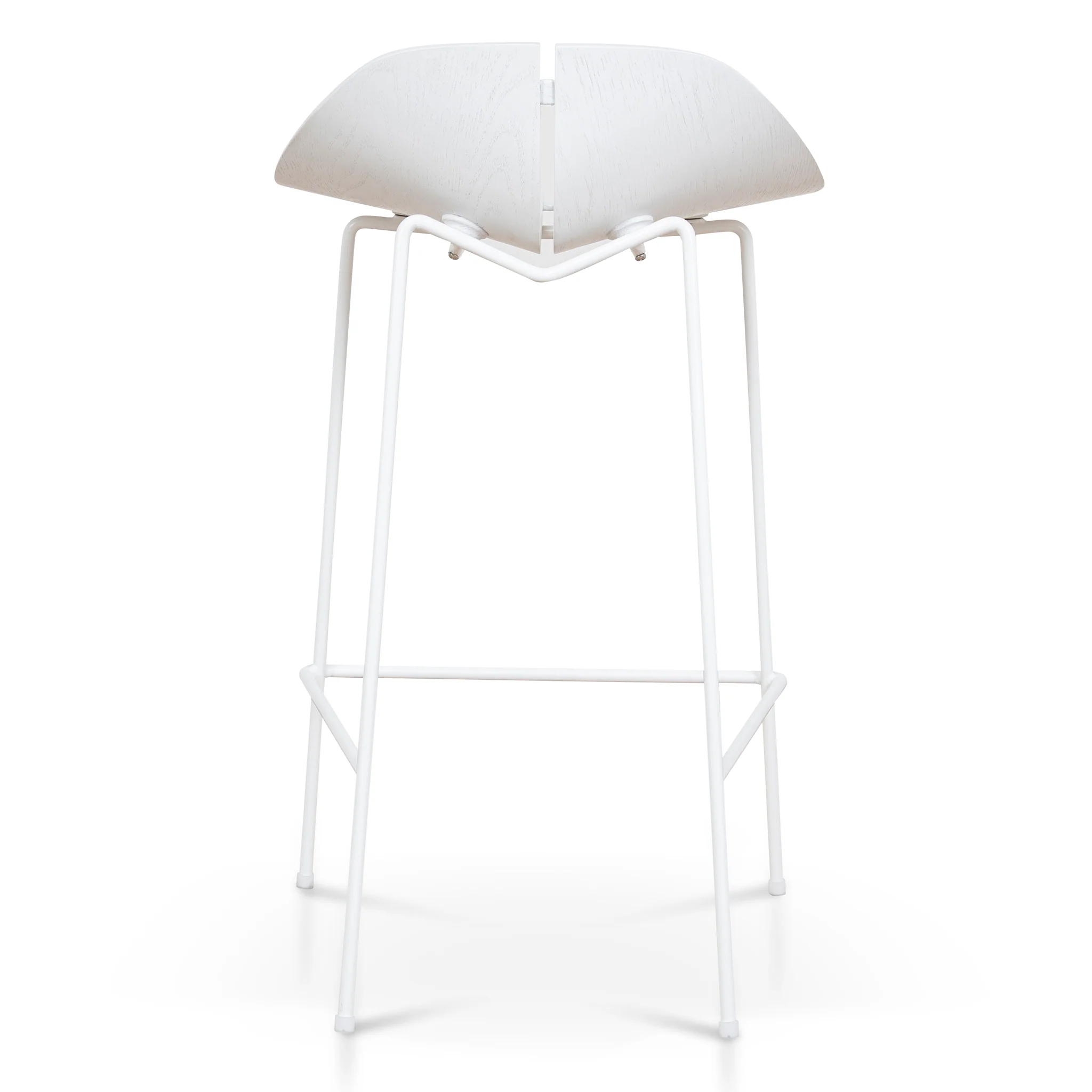 CBS10535-SU 65cm Bar Stool - Full White - Image 5