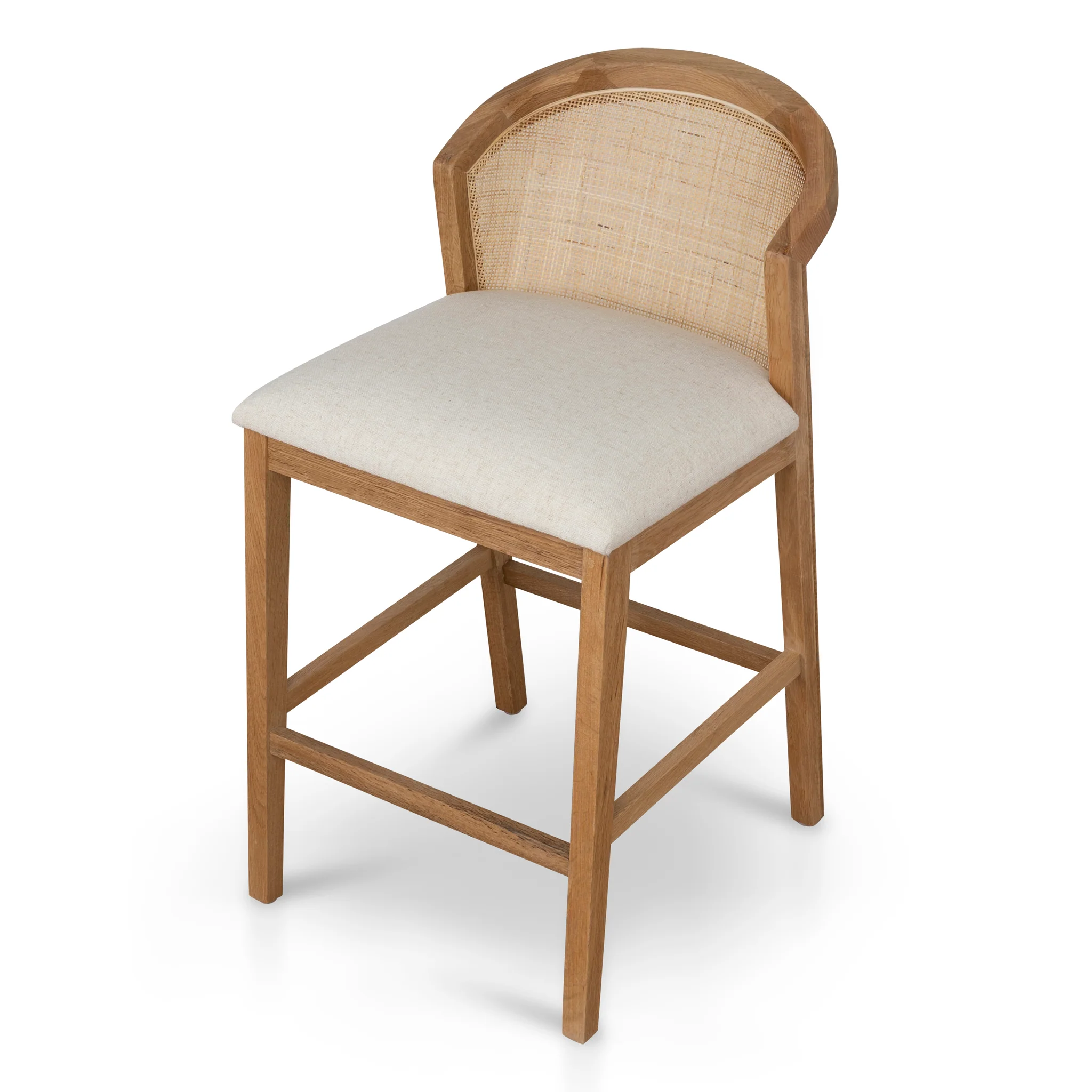 CBS10556-LJ Fabric Barstool - Dawn Beige - Image 15