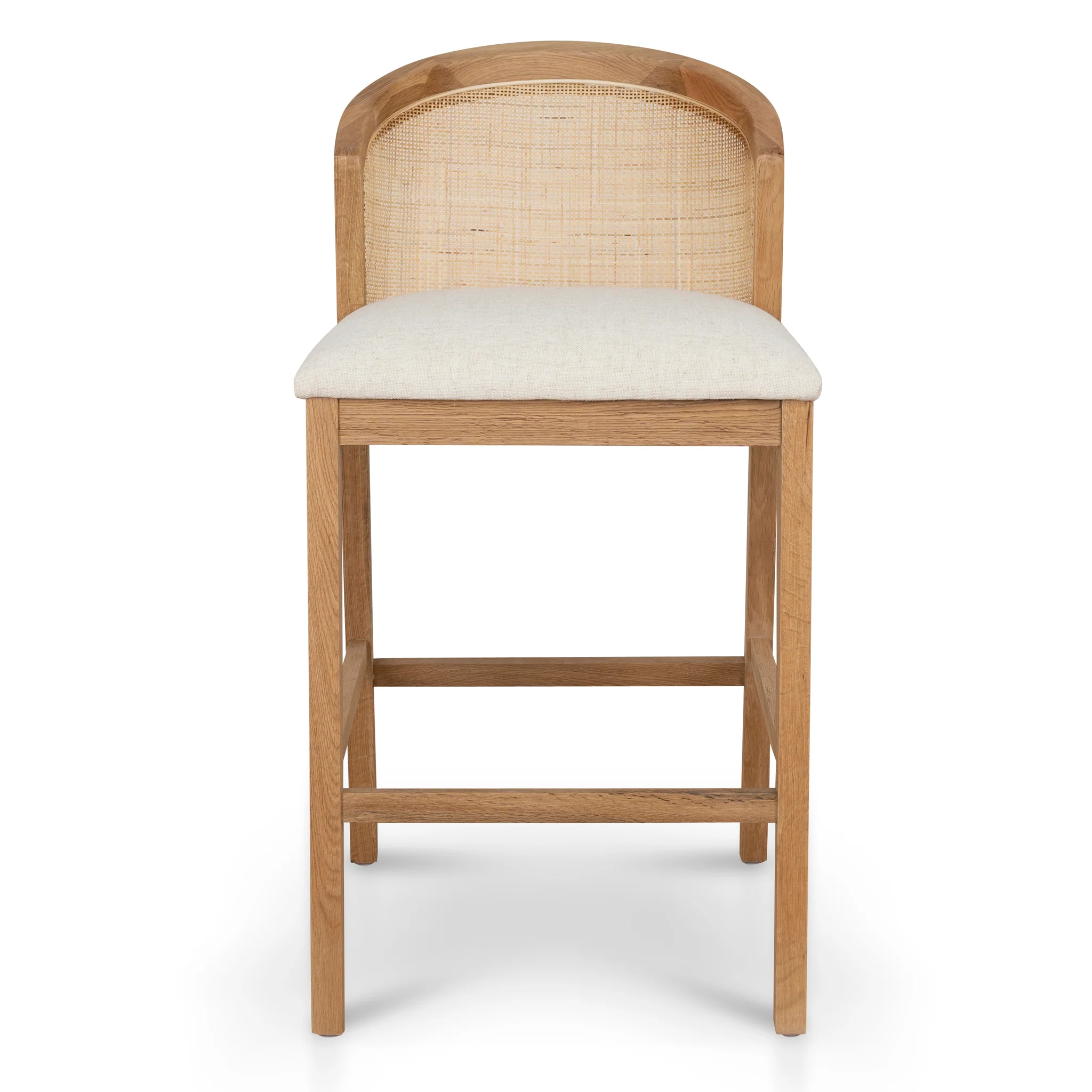 CBS10556-LJ Fabric Barstool - Dawn Beige - Image 2