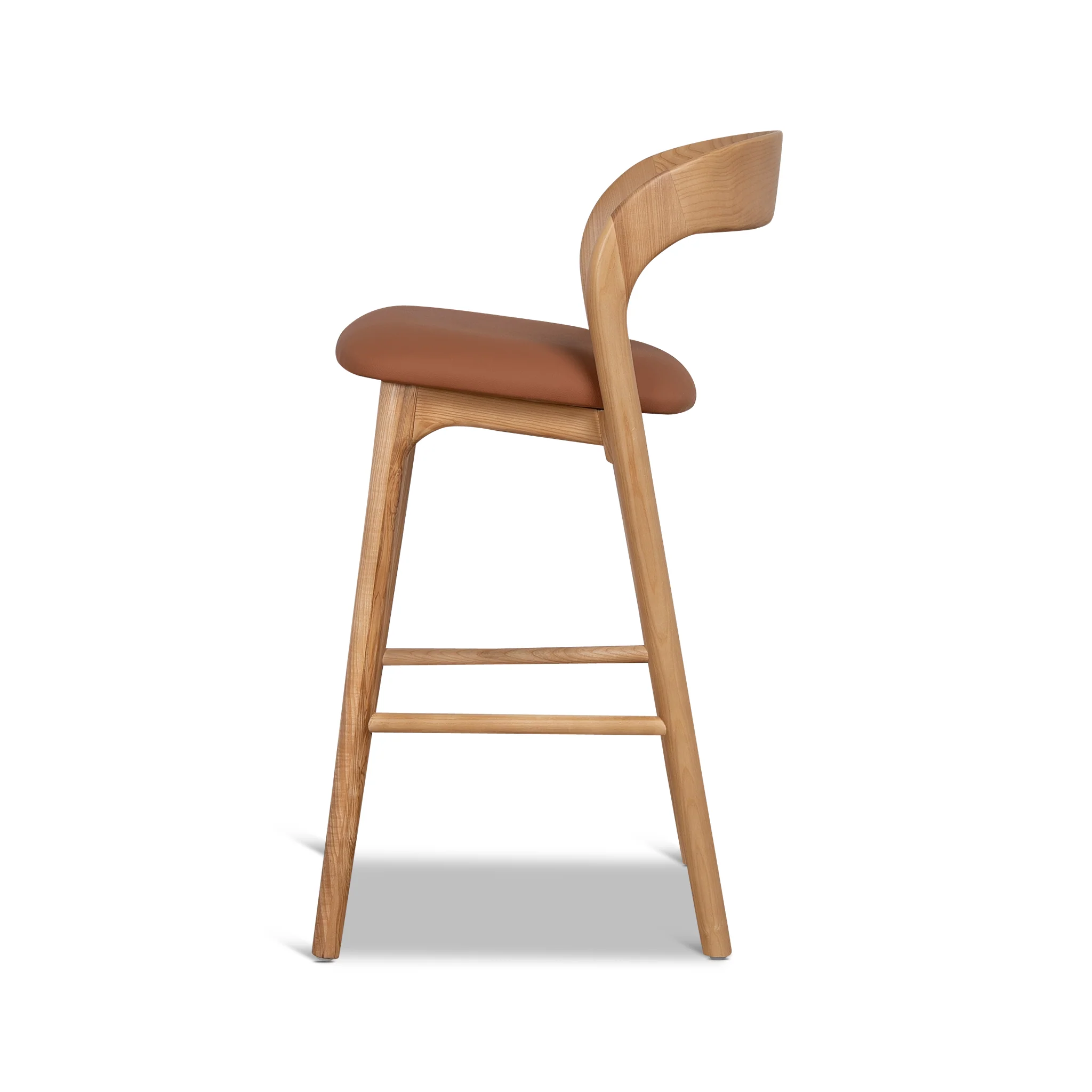 CBS10567-NX 65cm Natural Bar Stool - Naxos Tan - Image 3