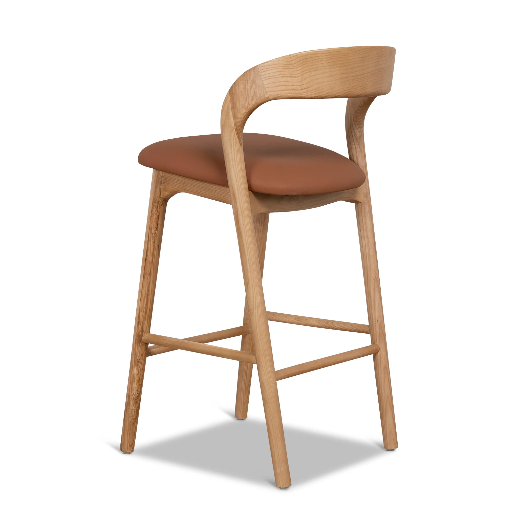 CBS10567-NX 65cm Natural Bar Stool - Naxos Tan - Image 4