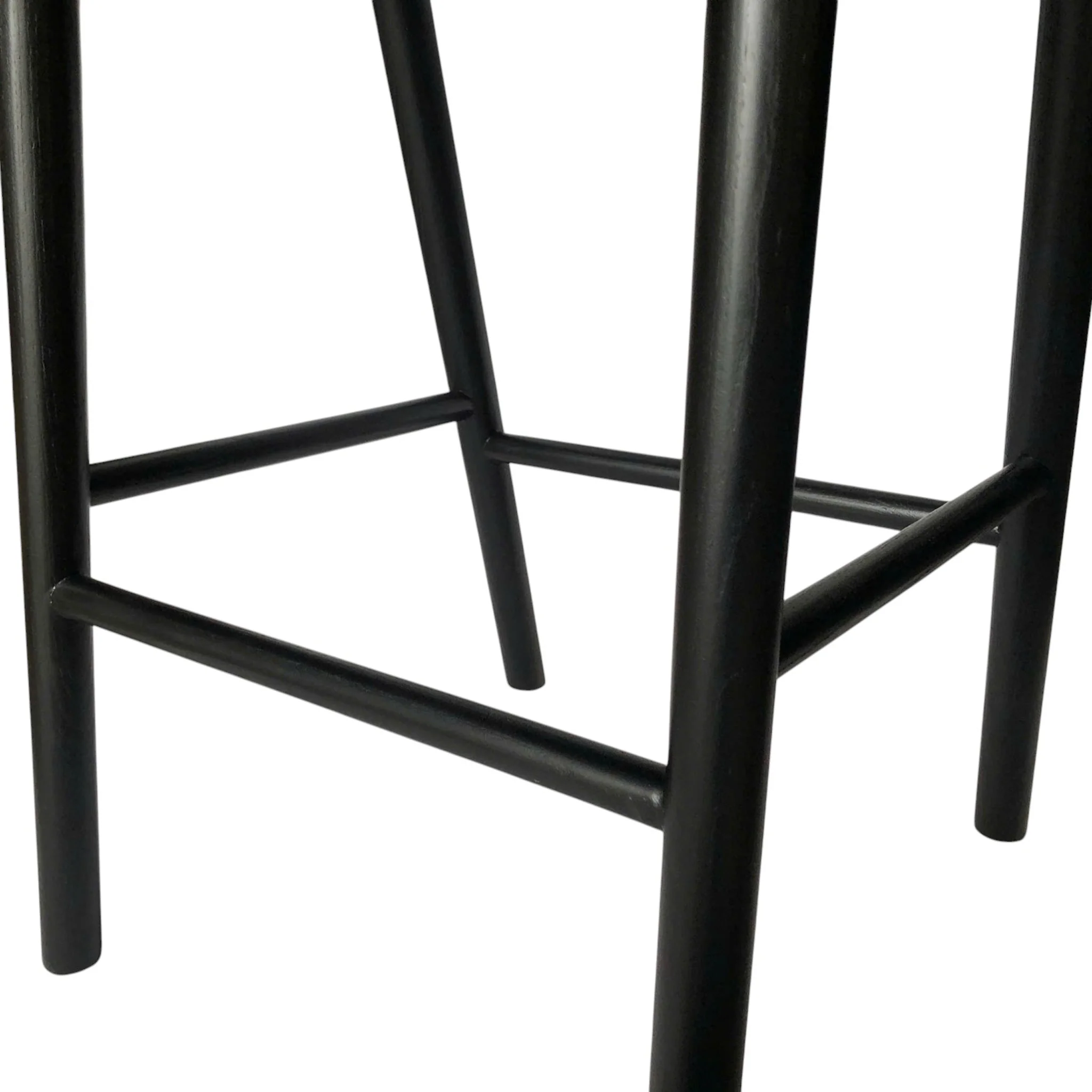 CBS10568-NX 65cm Bar Stool - Full Black - Image 7
