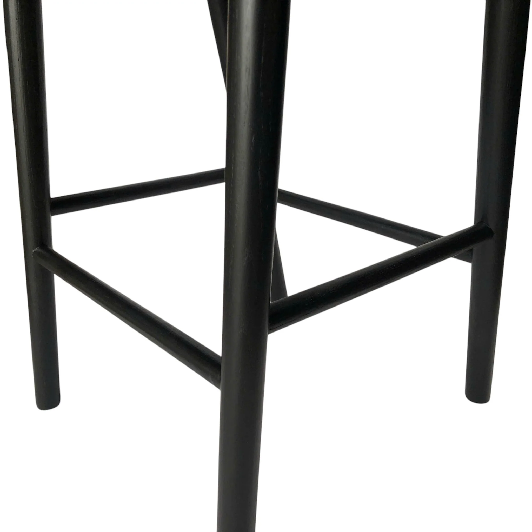 CBS10568-NX 65cm Bar Stool - Full Black - Image 8