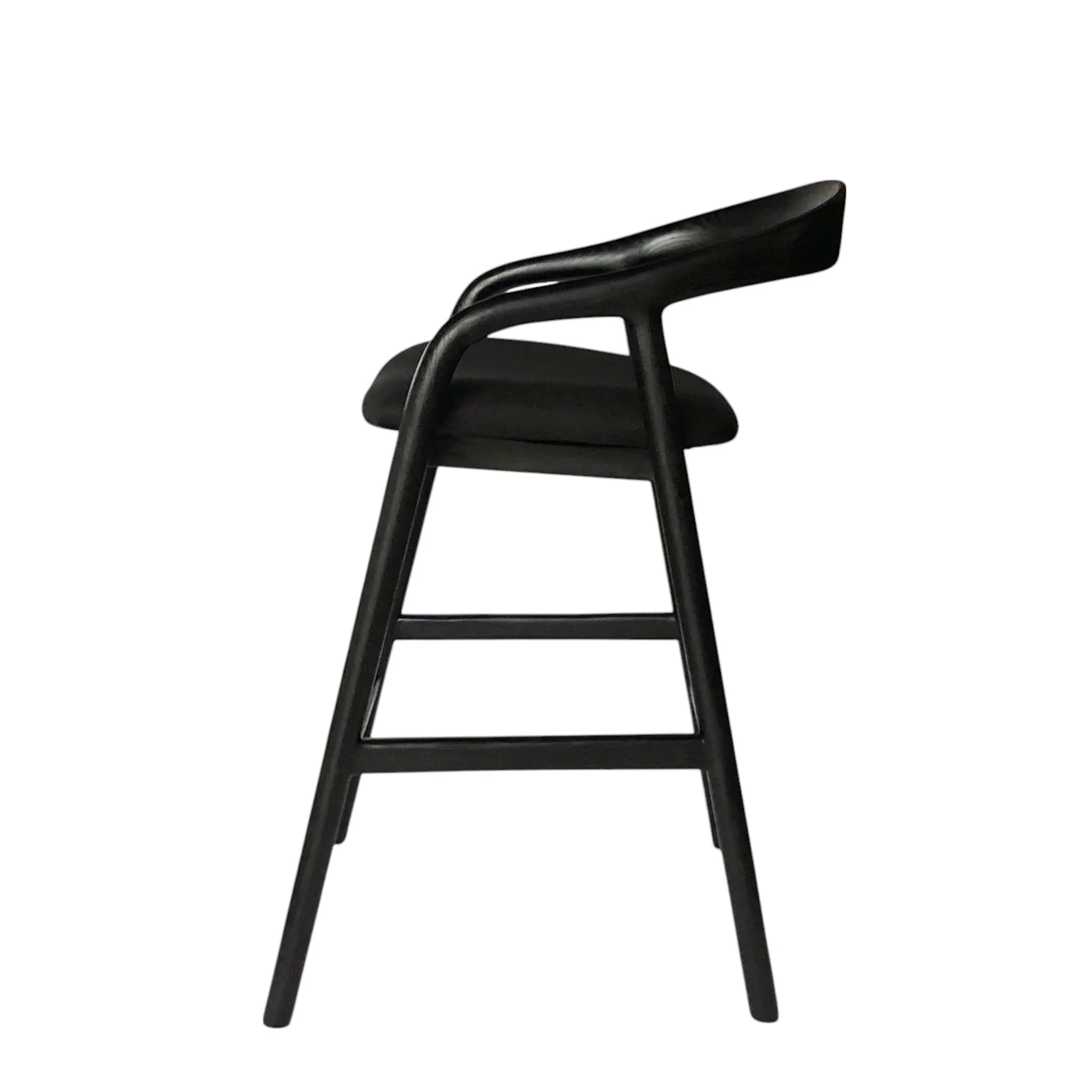 CBS10579-NX Bar Stool - Full Black - Image 3