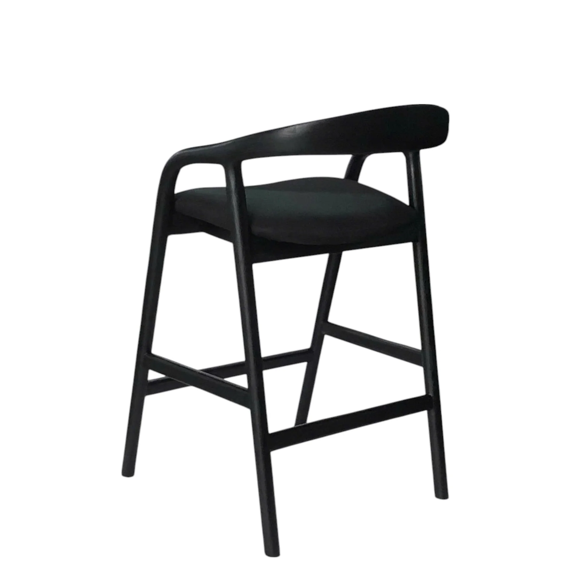 CBS10579-NX Bar Stool - Full Black - Image 4