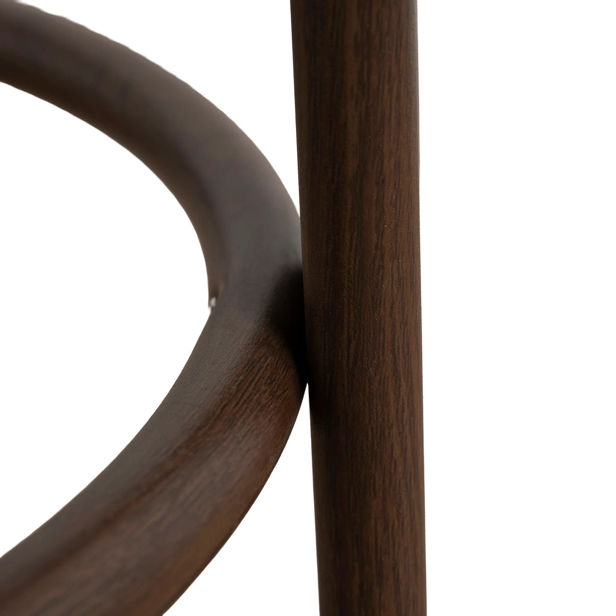 CBS12442-CI Walnut Barstool - Burgundy Stripe - Image 8