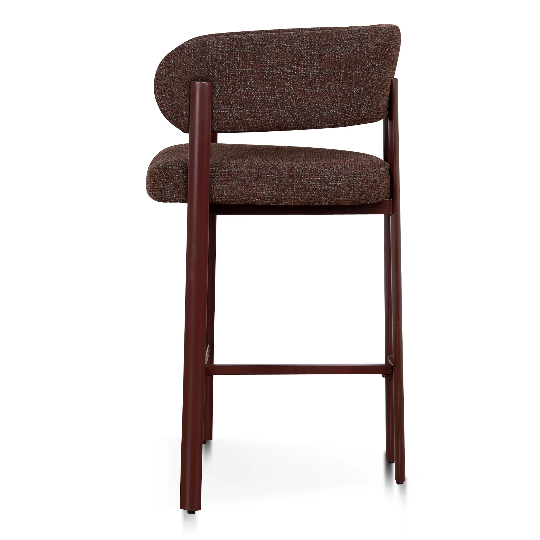 CBS12458-CI Red Barstool - Moss Brown (Set of 2) - Image 4