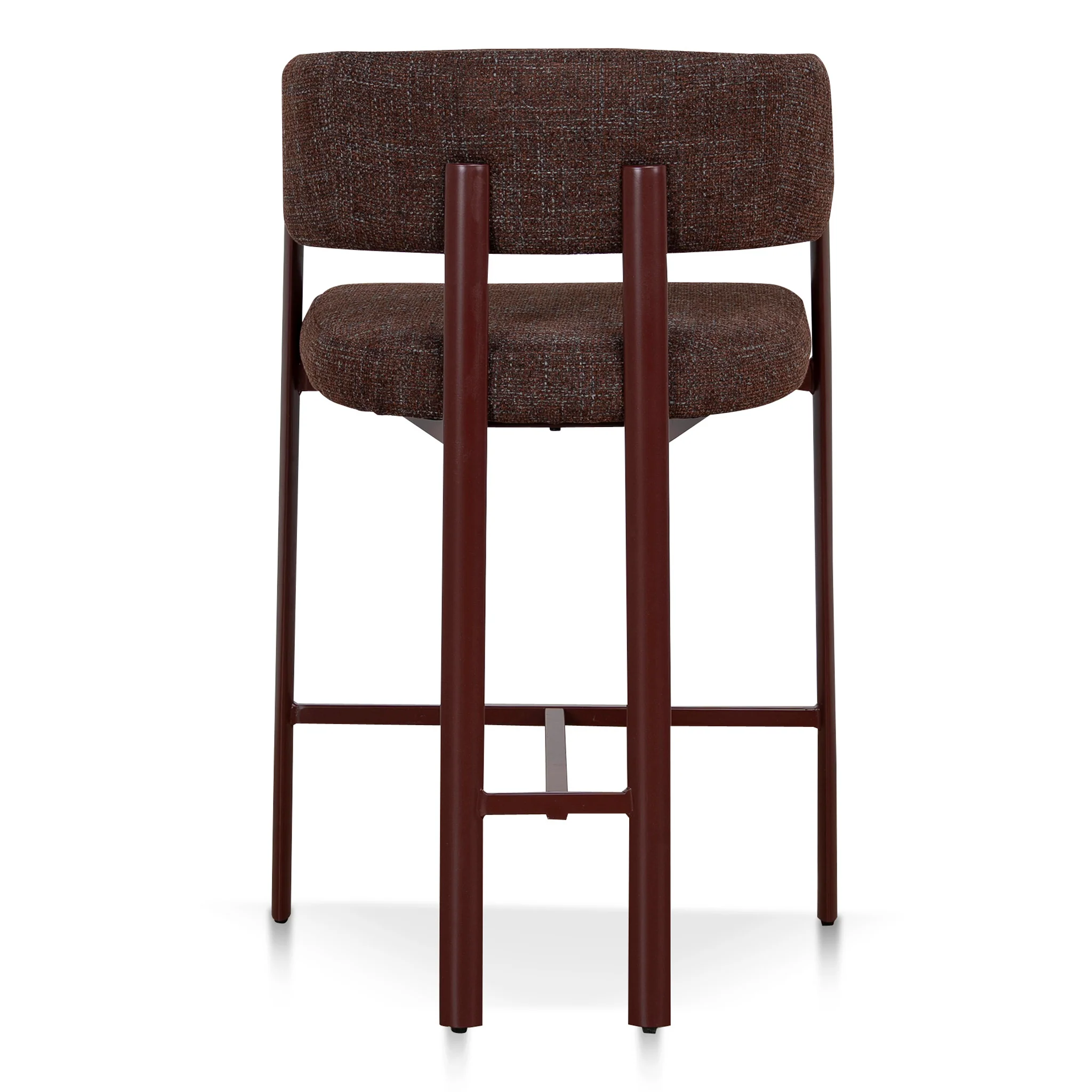 CBS12458-CI Red Barstool - Moss Brown (Set of 2) - Image 6