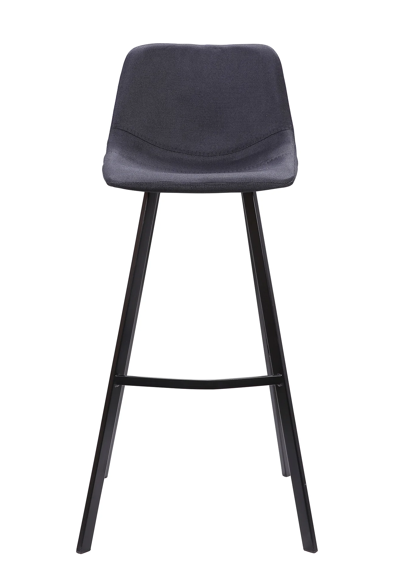 CBS2013-SE 80cm Bar Stool in Black Fabric (Set of 2) - Image 3
