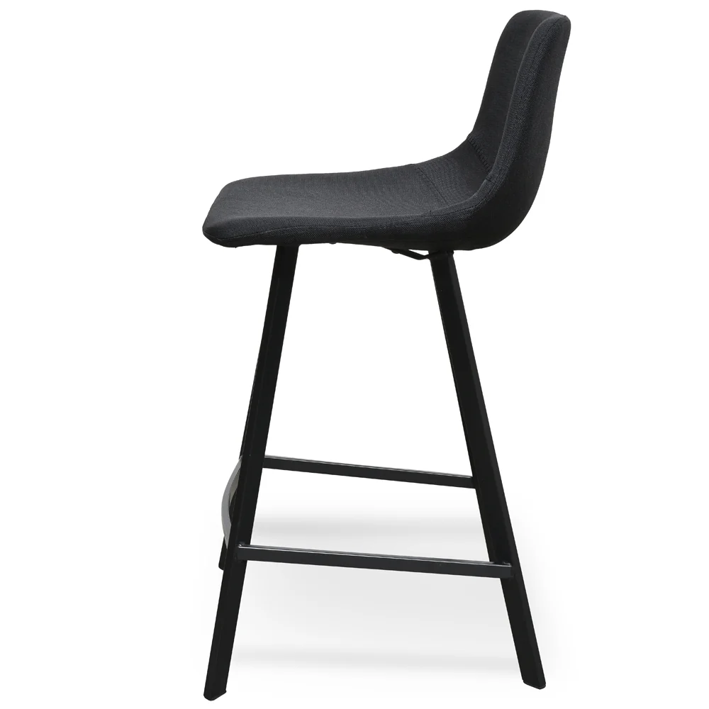 CBS2271-SE 65cm Bar Stool - Black (Set of 2) - Image 5