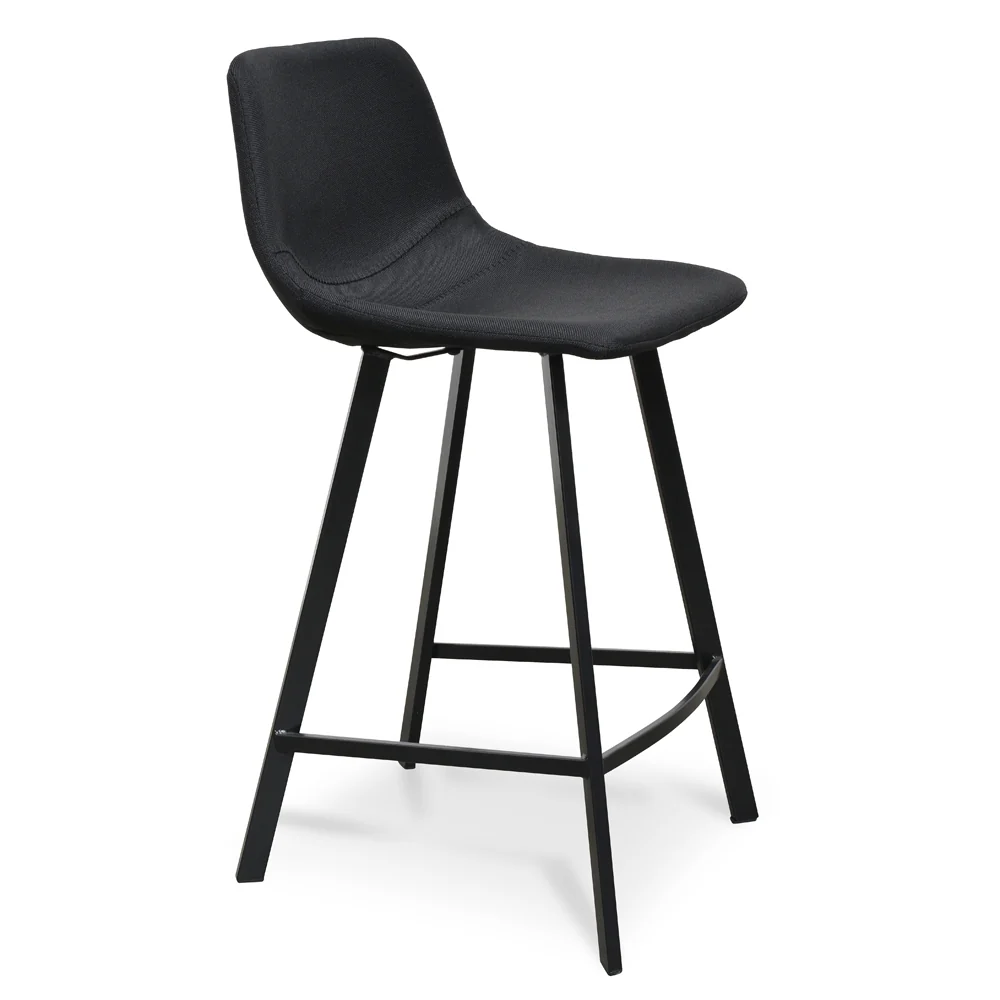 CBS2271-SE 65cm Bar Stool - Black (Set of 2) - Image 6