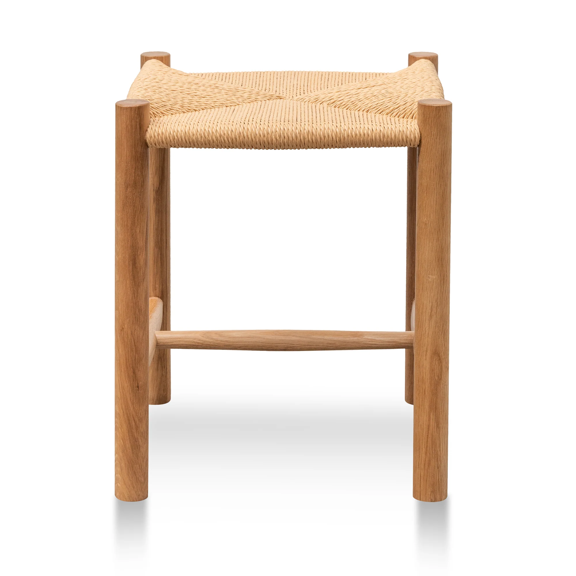CBS2979-OW Oak Low Stool - Natural - Image 2