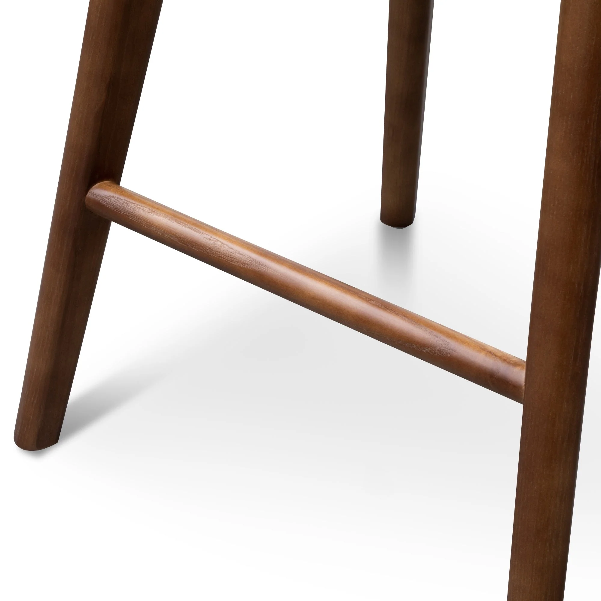 CBS2983-SU 65cm Wooden Bar stool - Walnut (Set of 2) - Image 9