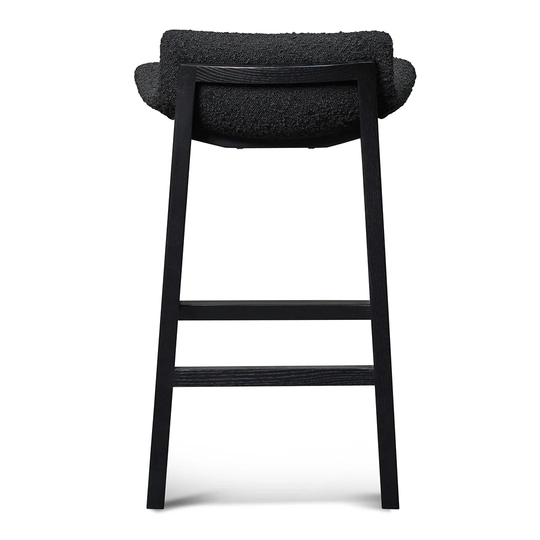 CBS8153-SD 65cm Bar Stool - Full Black - Image 5