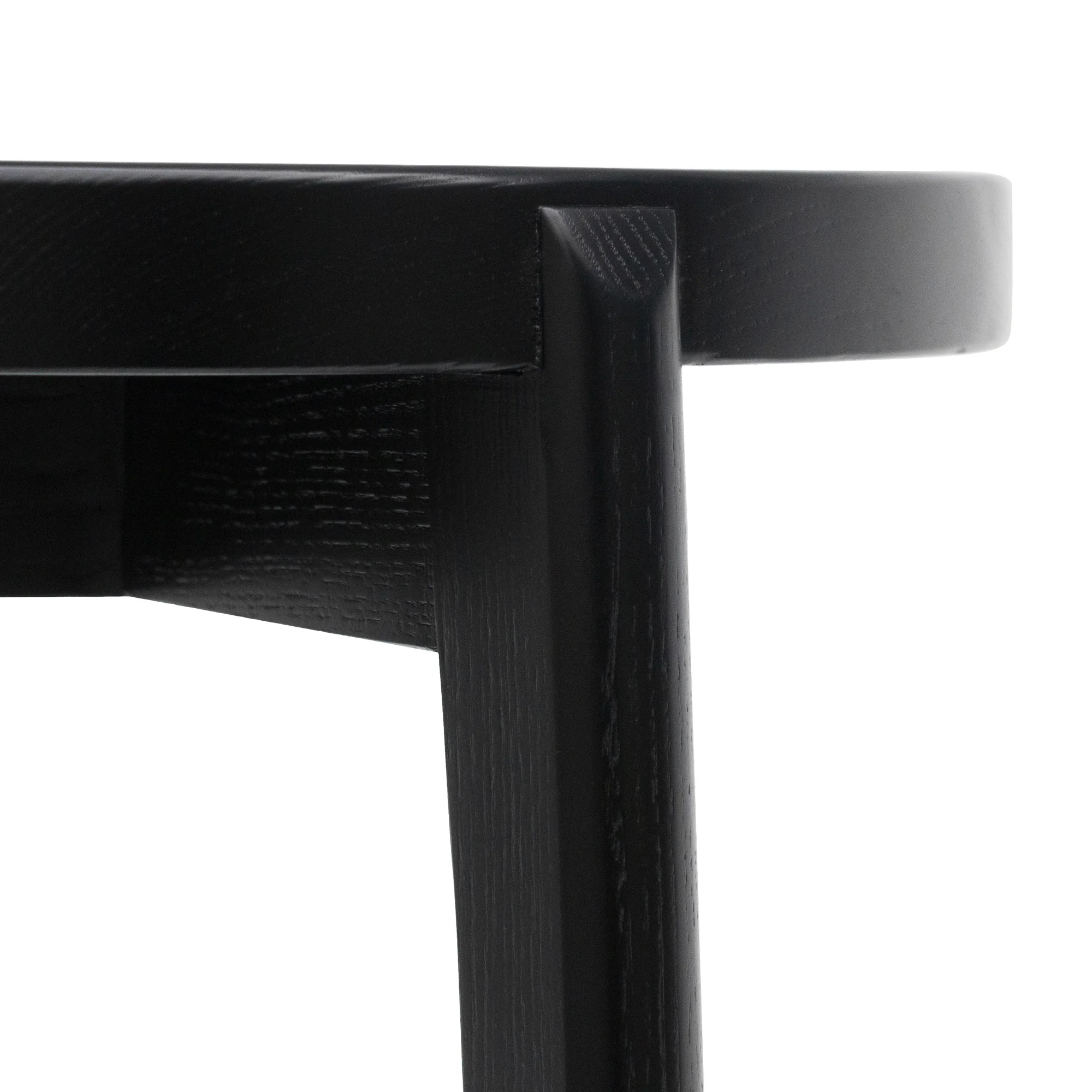 CBS8163-SU 65cm Solid wood Bar Stool - Full Black - Last one - Image 5