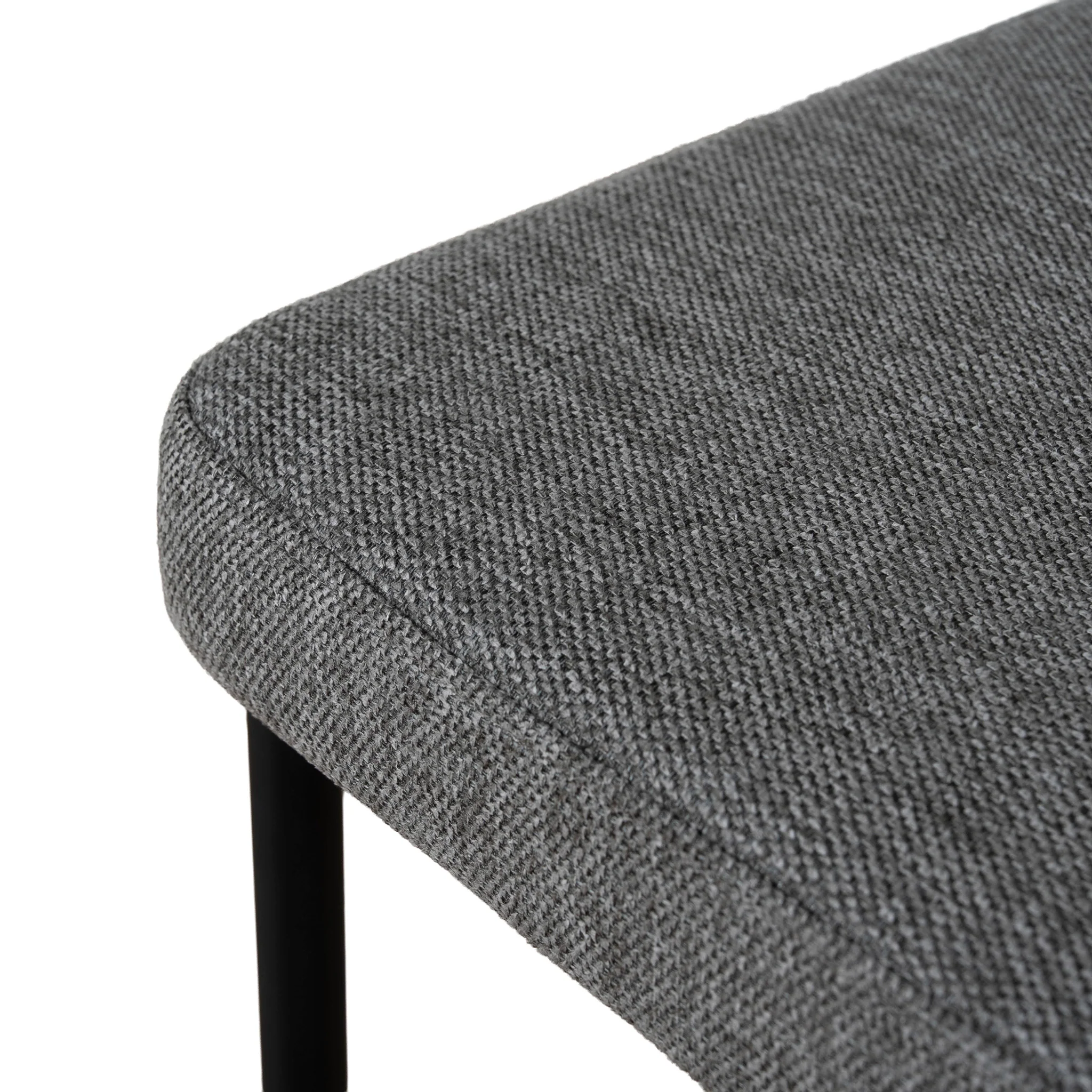CBS8169-FH 65cm Fabric Bar Stool - Spec Smoke Grey (Set of 2) - Image 10