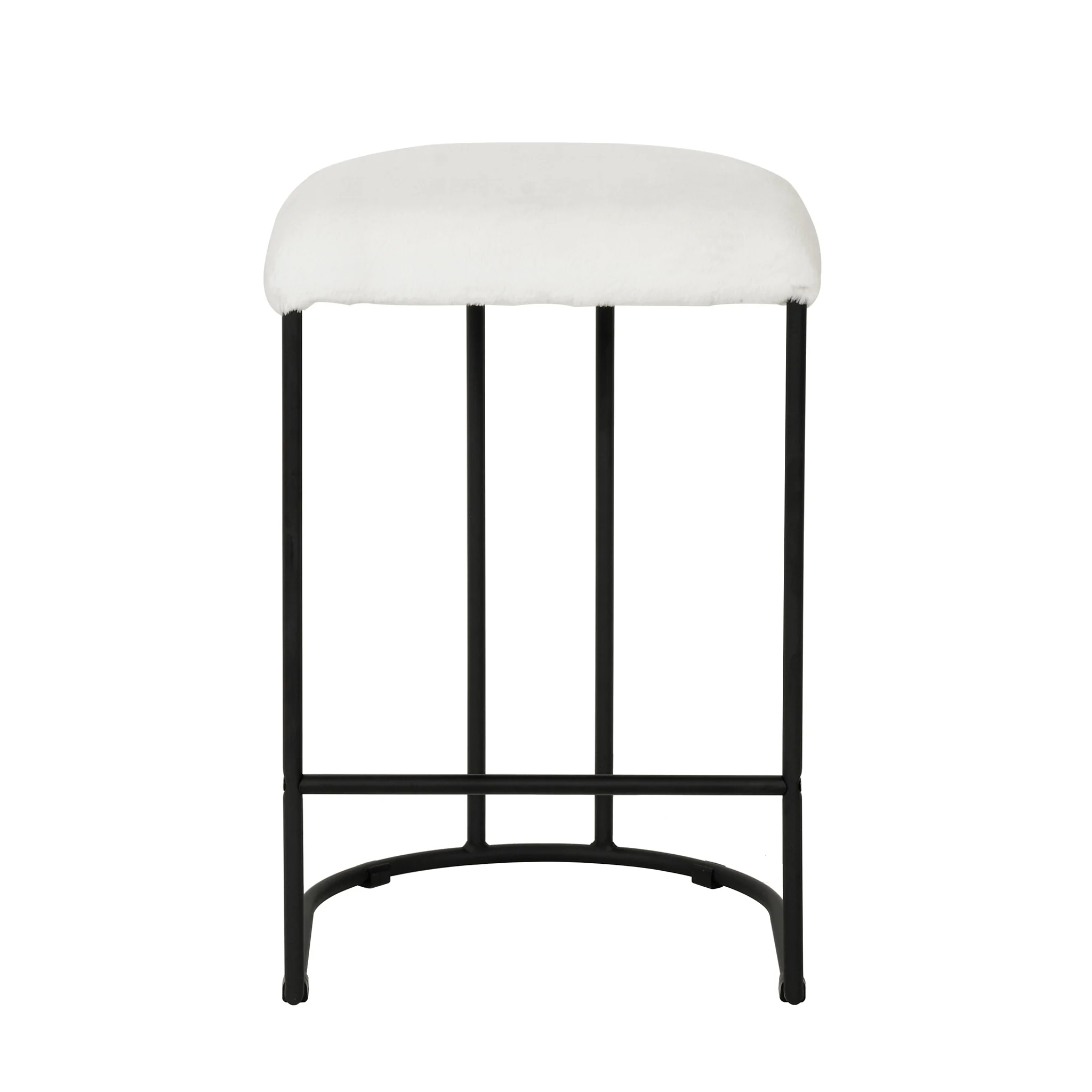 CBS8210-FH 65cm Bar Stool - Cloud Fur (Set of 2) - Image 2