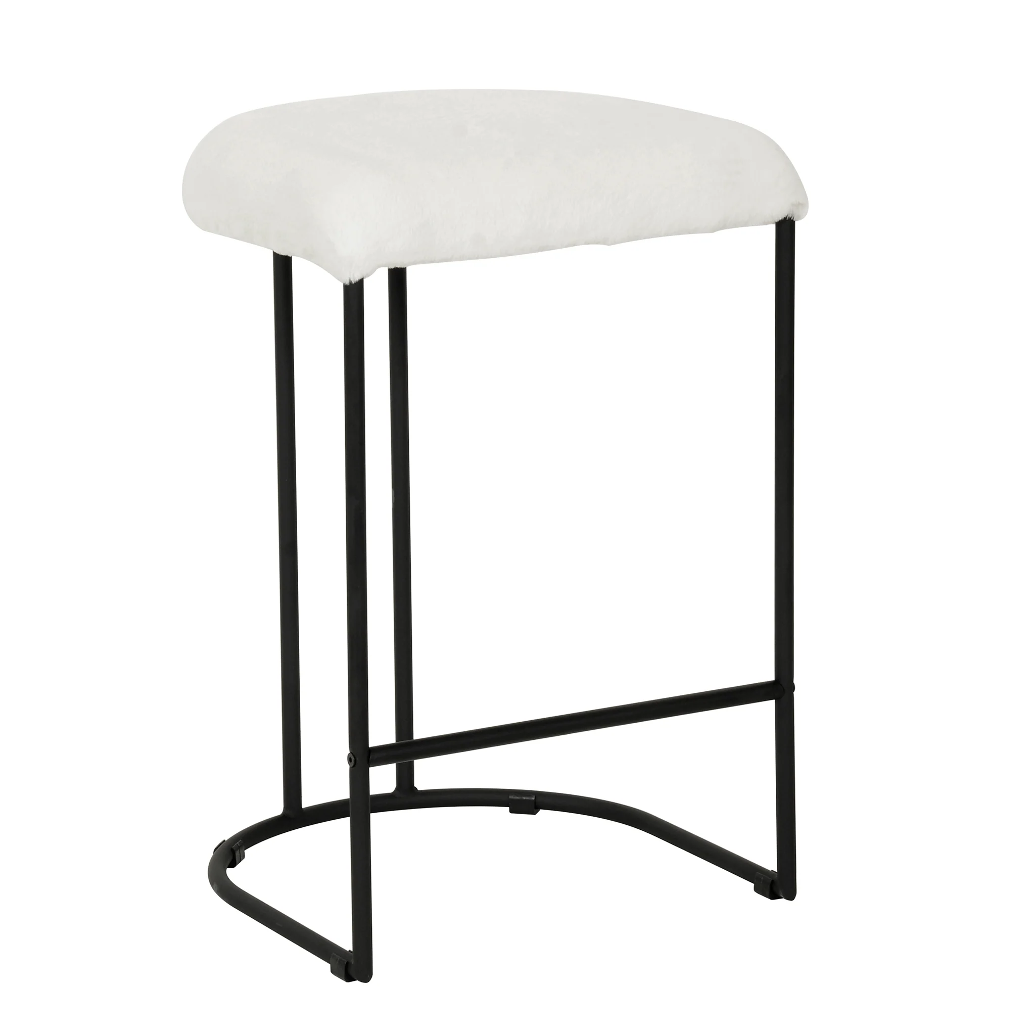 CBS8210-FH 65cm Bar Stool - Cloud Fur (Set of 2) - Image 3