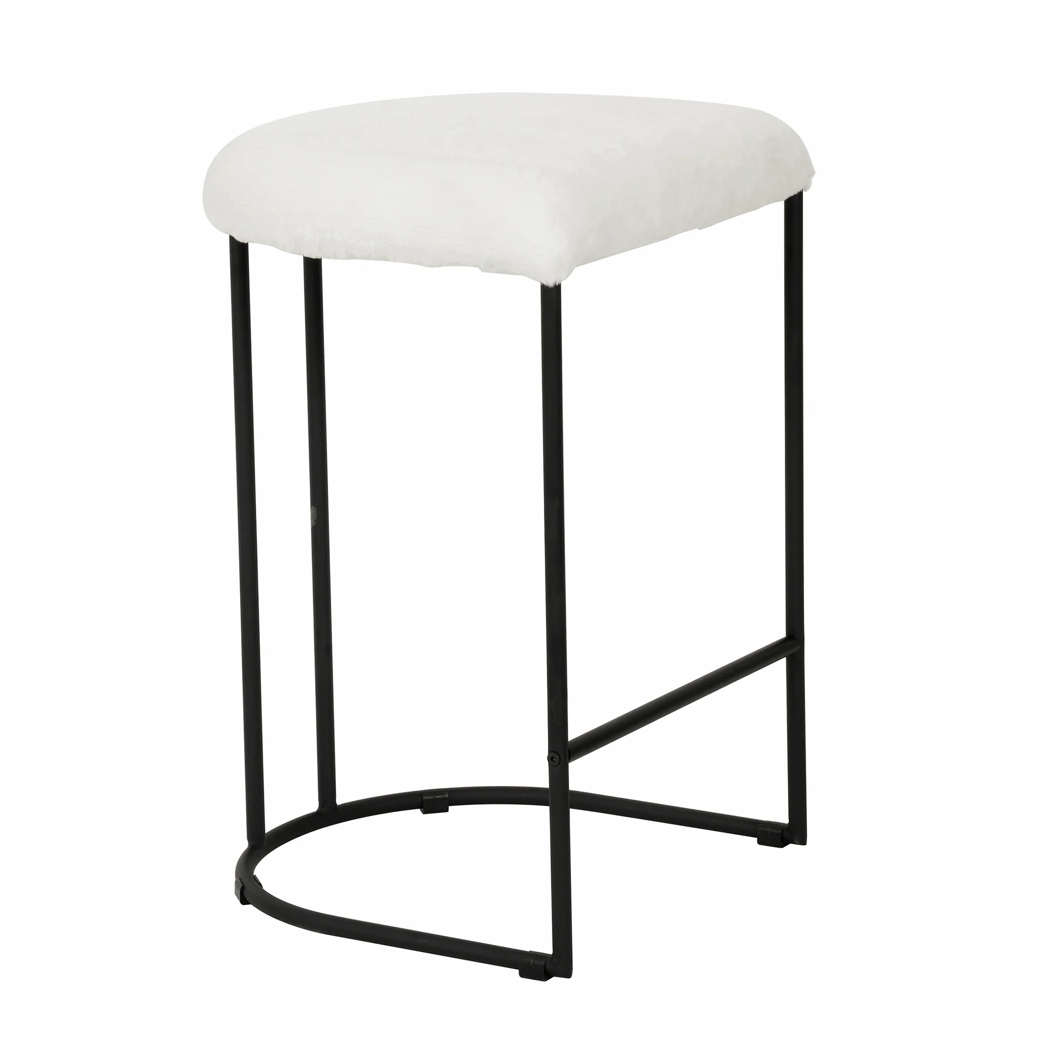 CBS8210-FH 65cm Bar Stool - Cloud Fur (Set of 2) - Image 4