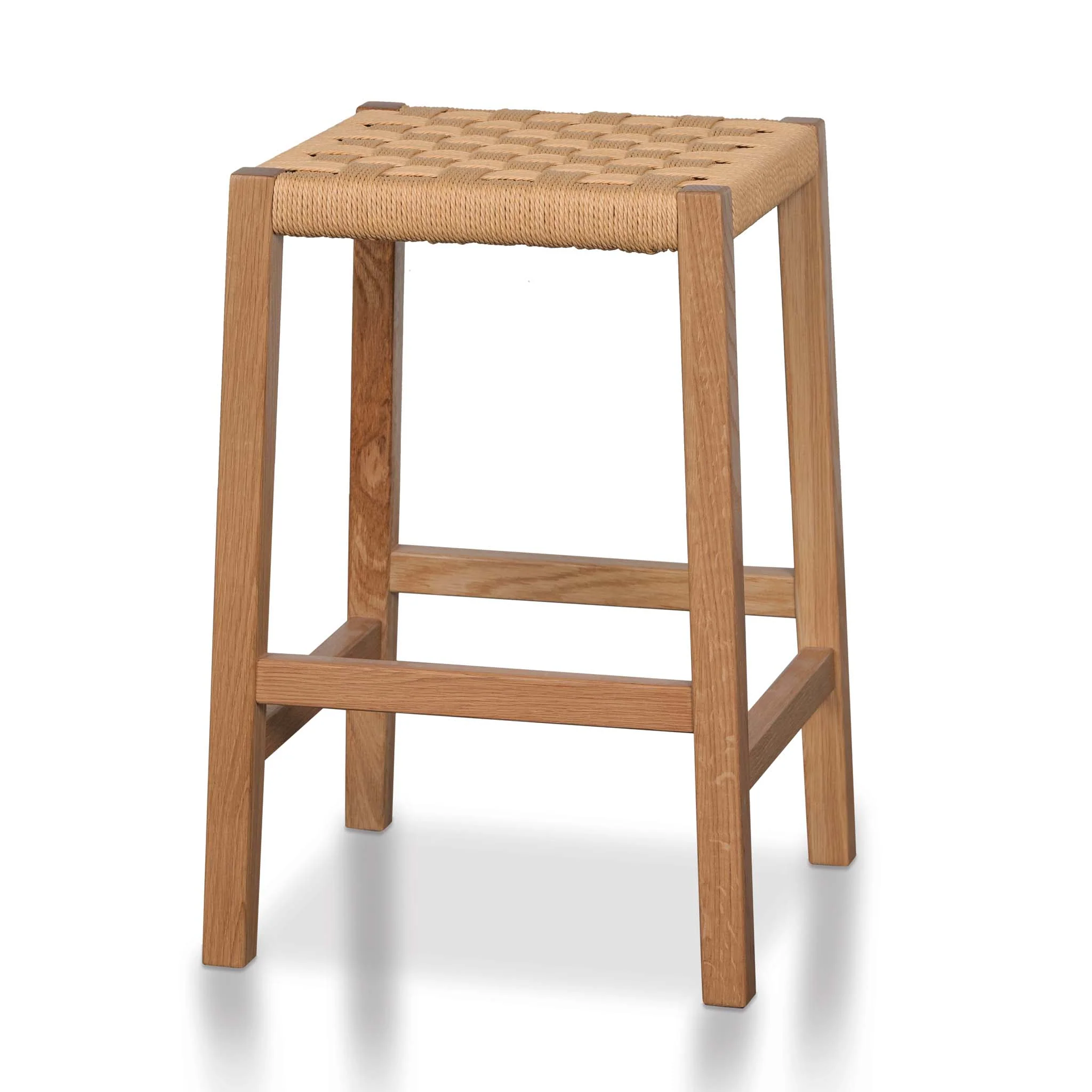 CBS8214-OW 65cm Rattan Bar Stool - Natural - Image 3