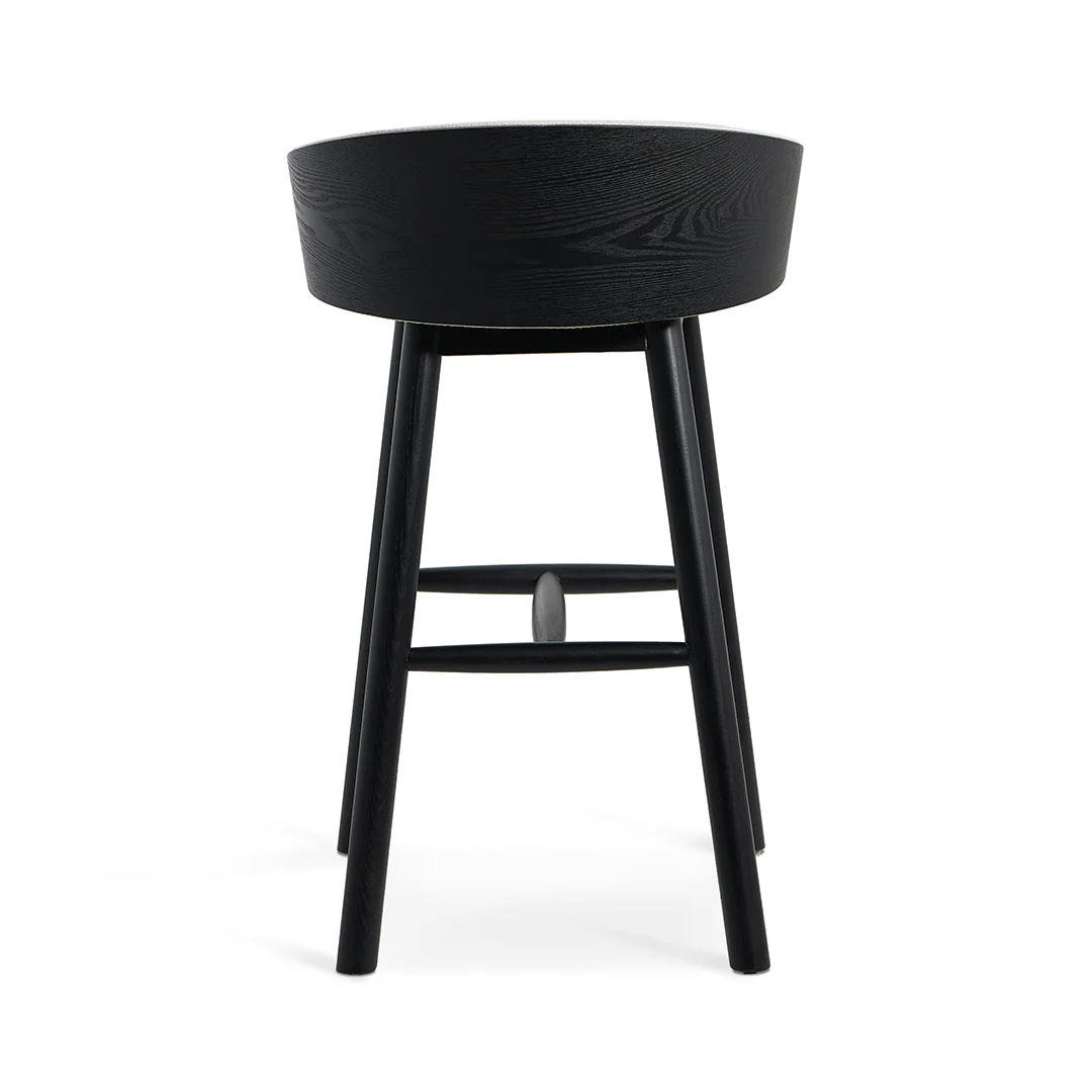 CBS8248-DR 65cm Black Bar Stool - Beige - Image 12