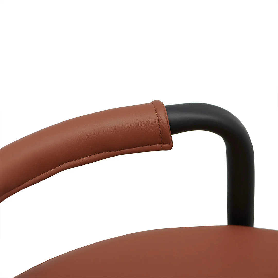 CBS8462-FHx2 65cm Bar Stool - Brown (Set of 2) - Image 8