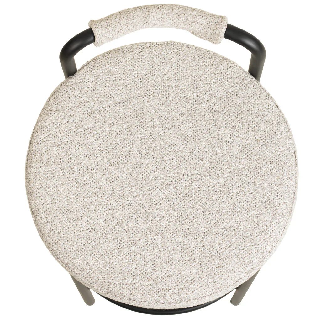 CBS8598-FHx2 65cm Bar Stool - Clay Grey (Set of 2) - Image 6