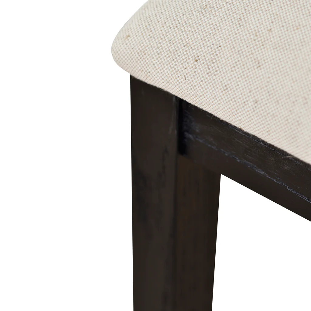 CBS10565-LJ Black Elm Barstool - Dawn Beige - Image 35