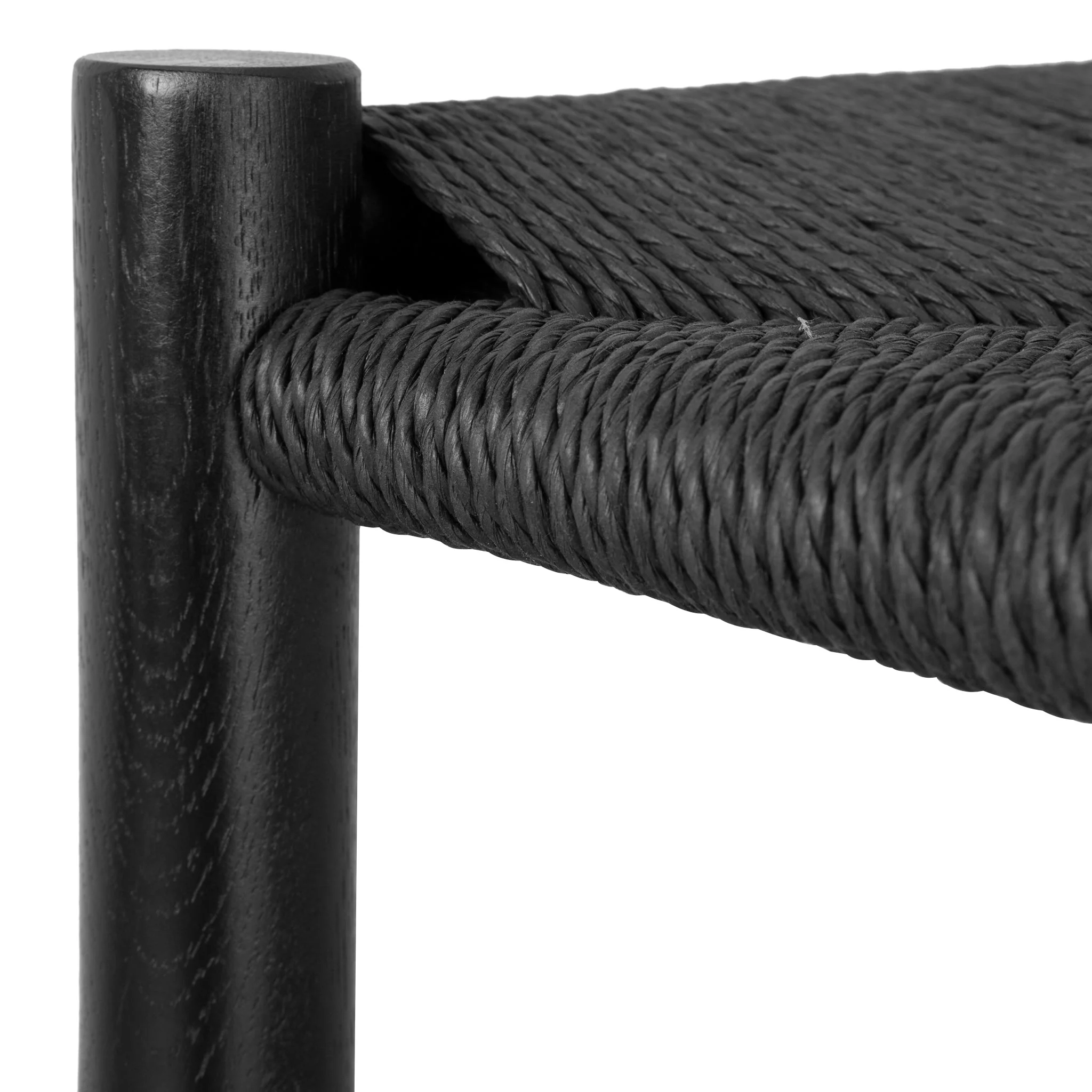 CBS8866-OW 65cm Bar Stool - Full Black with Back Rest - Image 11