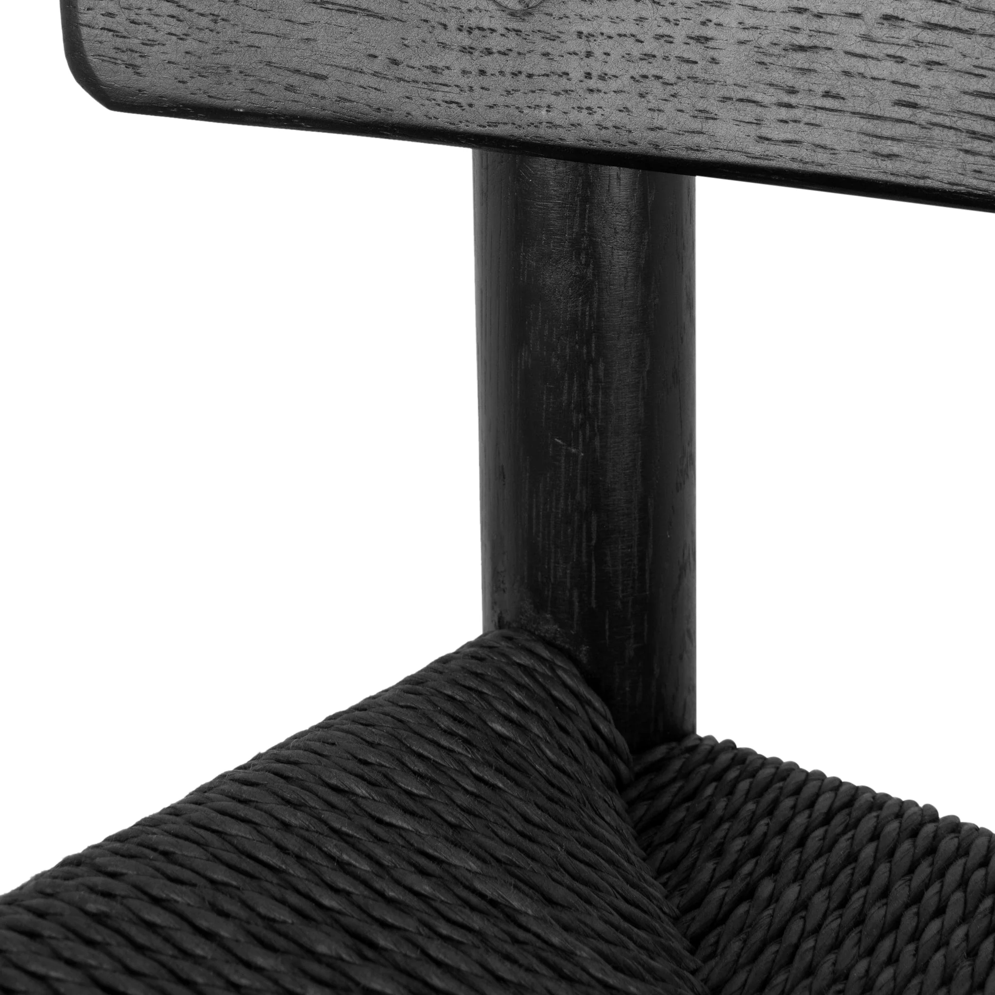 CBS8866-OW 65cm Bar Stool - Full Black with Back Rest - Image 14