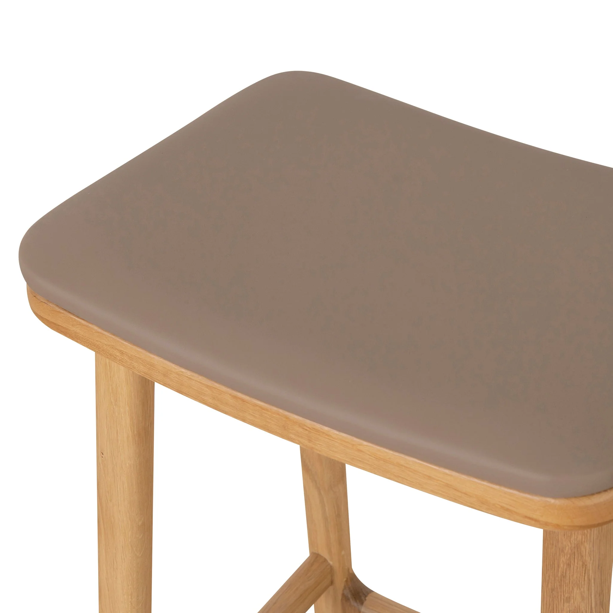 CBS8867-OW 67cm Natural Bar Stool - Mocha Brown - Image 12
